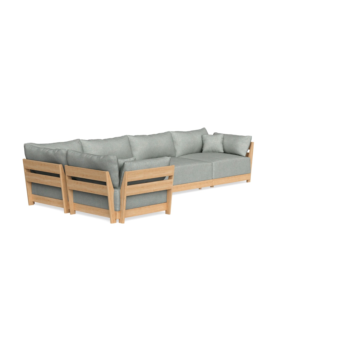 Slipcover Only - Modular Bondi 5-Seater L-Sectional in Spa