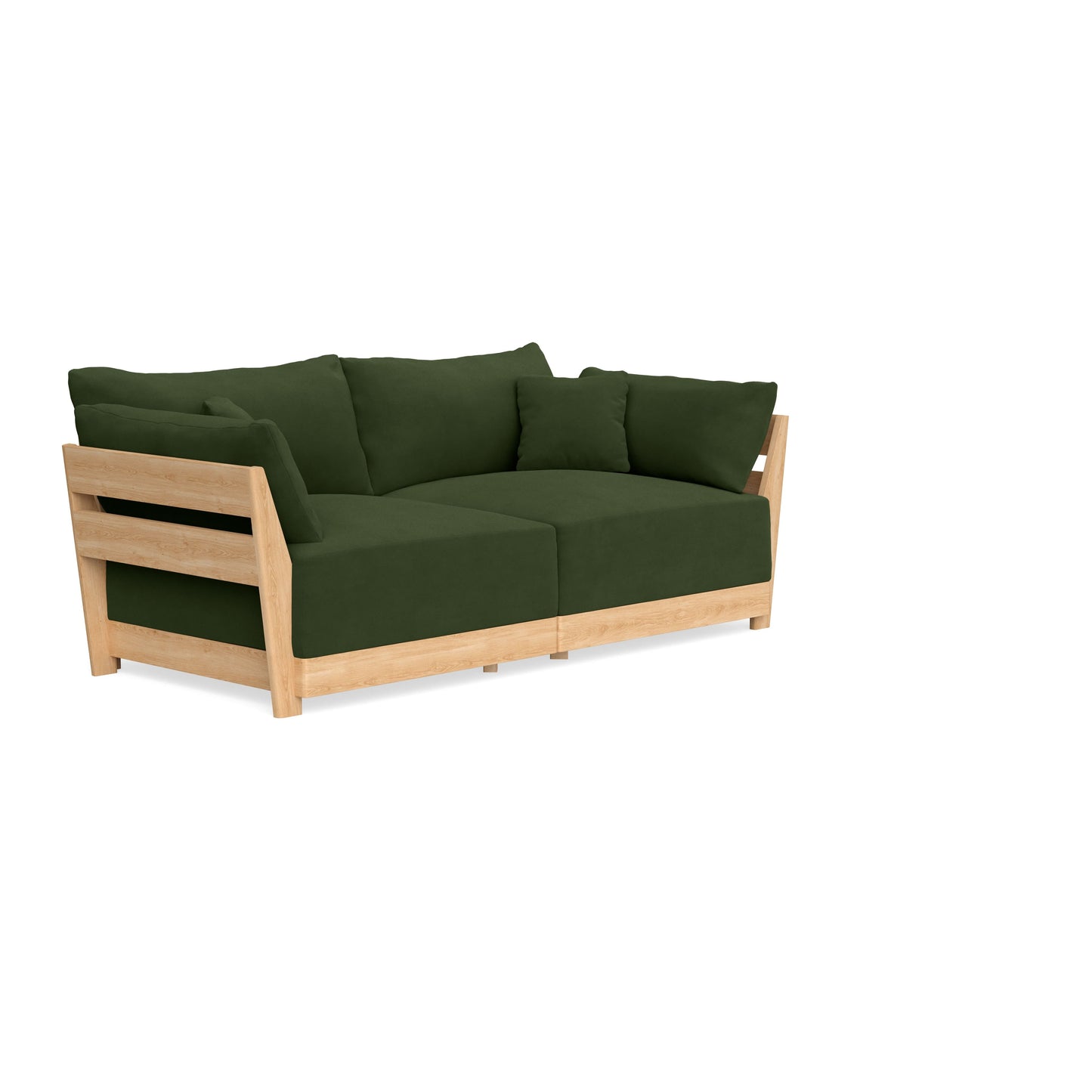 Slipcover Only - Modular Bondi 2-Seater Sofa in Tuscan Green