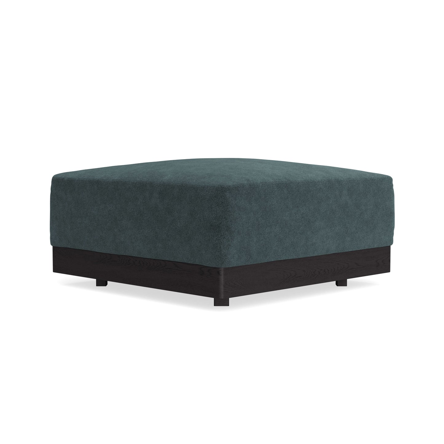 Modular Bondi Black Ottoman in Nightfall | Classic Blend