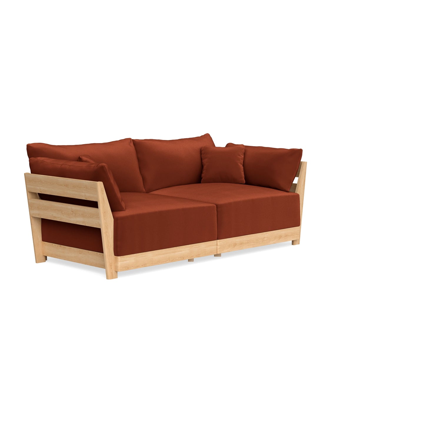 Slipcover Only - Modular Bondi 2-Seater Sofa in Rust