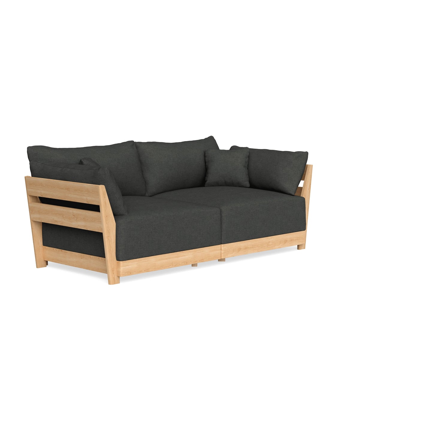 Slipcover Only - Modular Bondi 2-Seater Sofa in Raven Gray