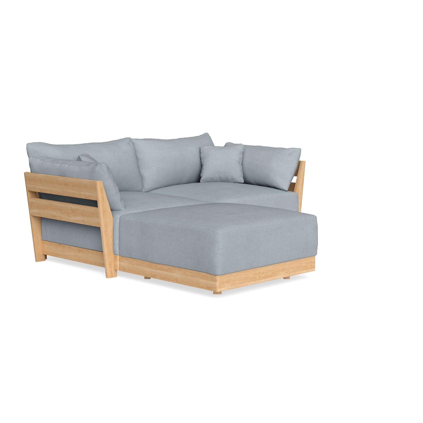 Slipcover Only - Modular Bondi 2-Seater Sectional in Ash