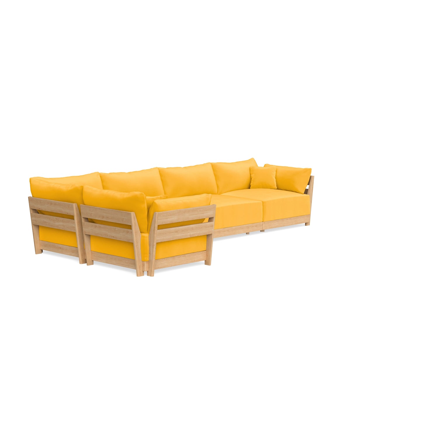 Slipcover Only - Modular Bondi 5-Seater L-Sectional in Marigold