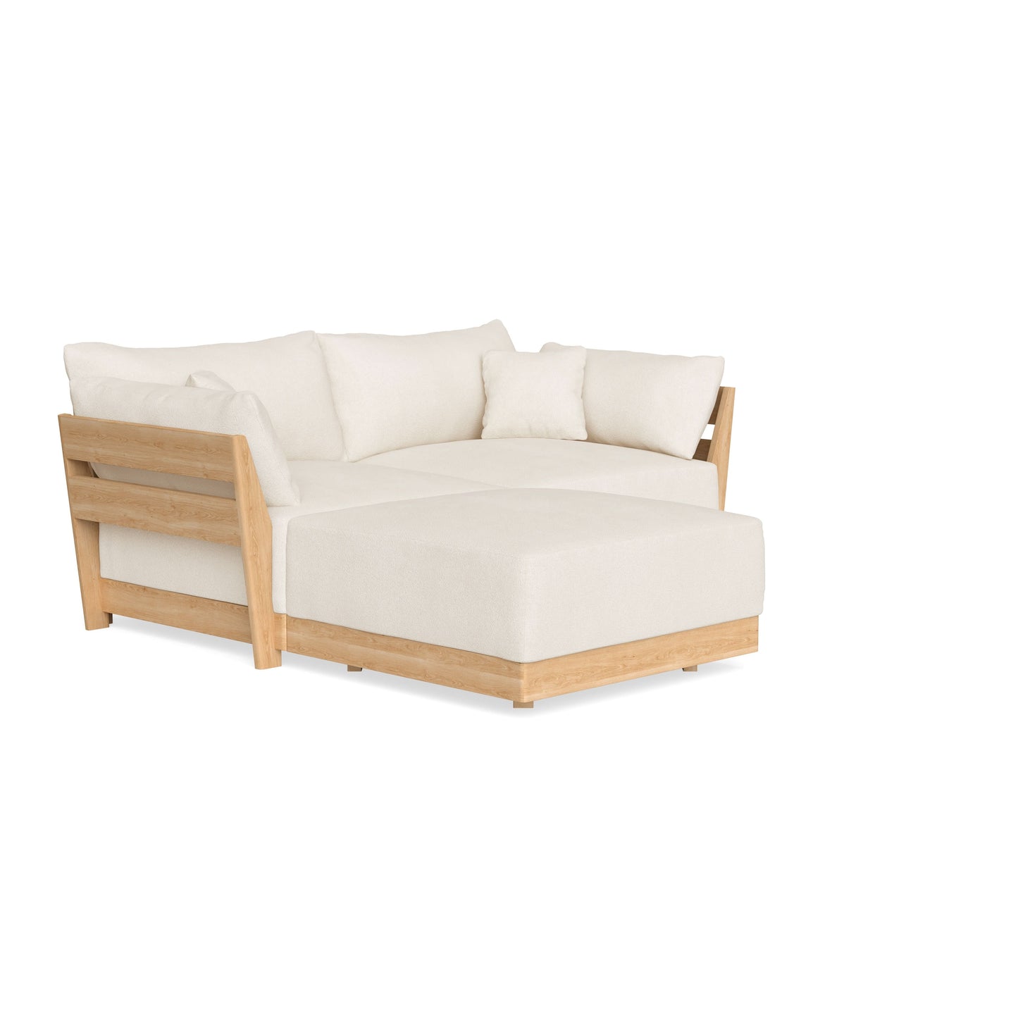 Slipcover Only - Modular Bondi 2-Seater Sectional in Powder
