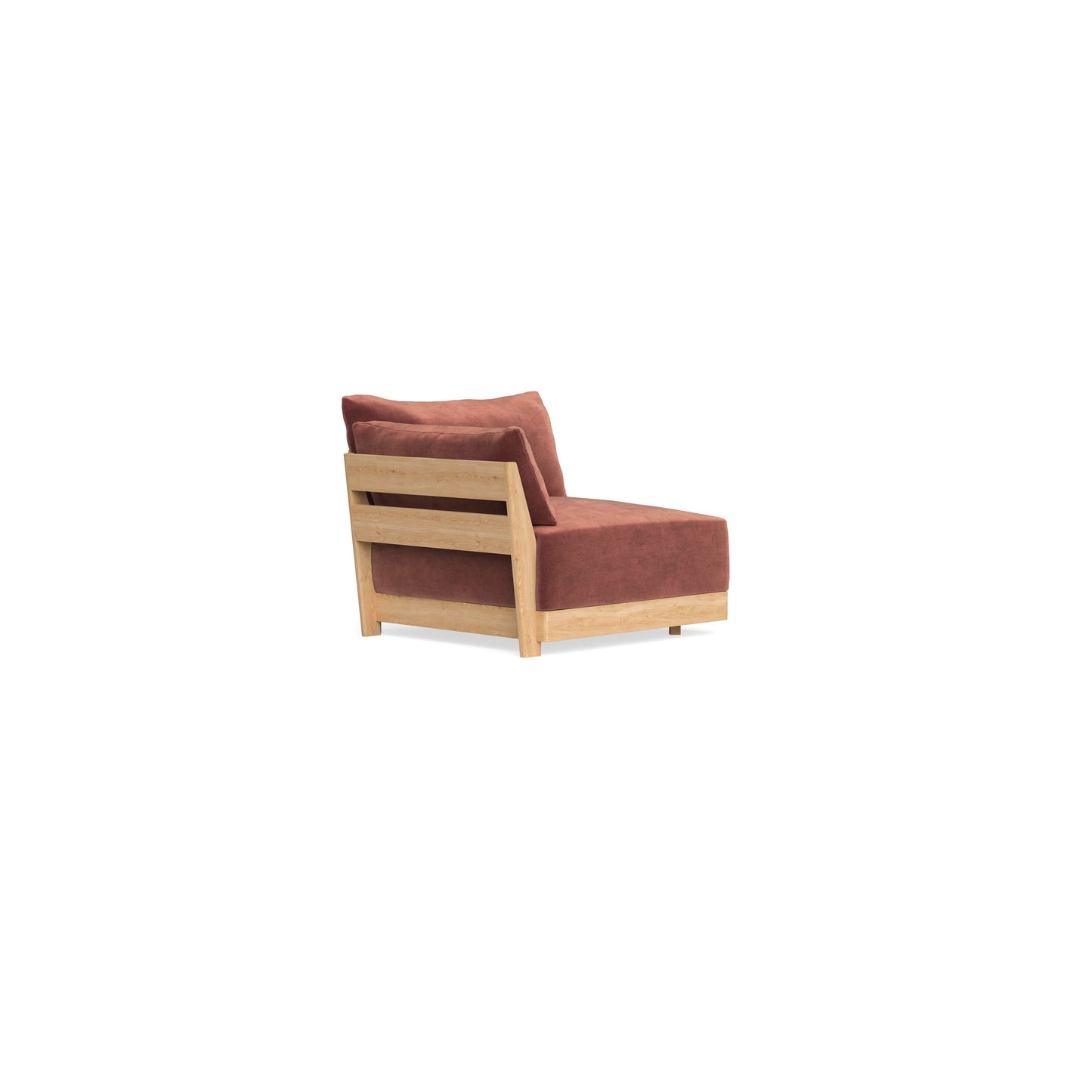 Slipcover Only - Modular Bondi End Chair in Spice