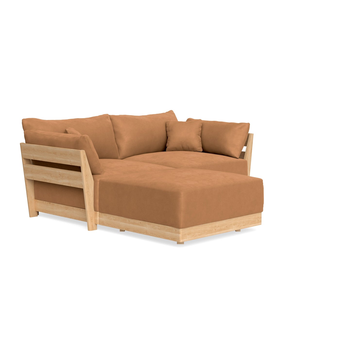 Slipcover Only - Modular Bondi 2-Seater Sectional in Cheddar