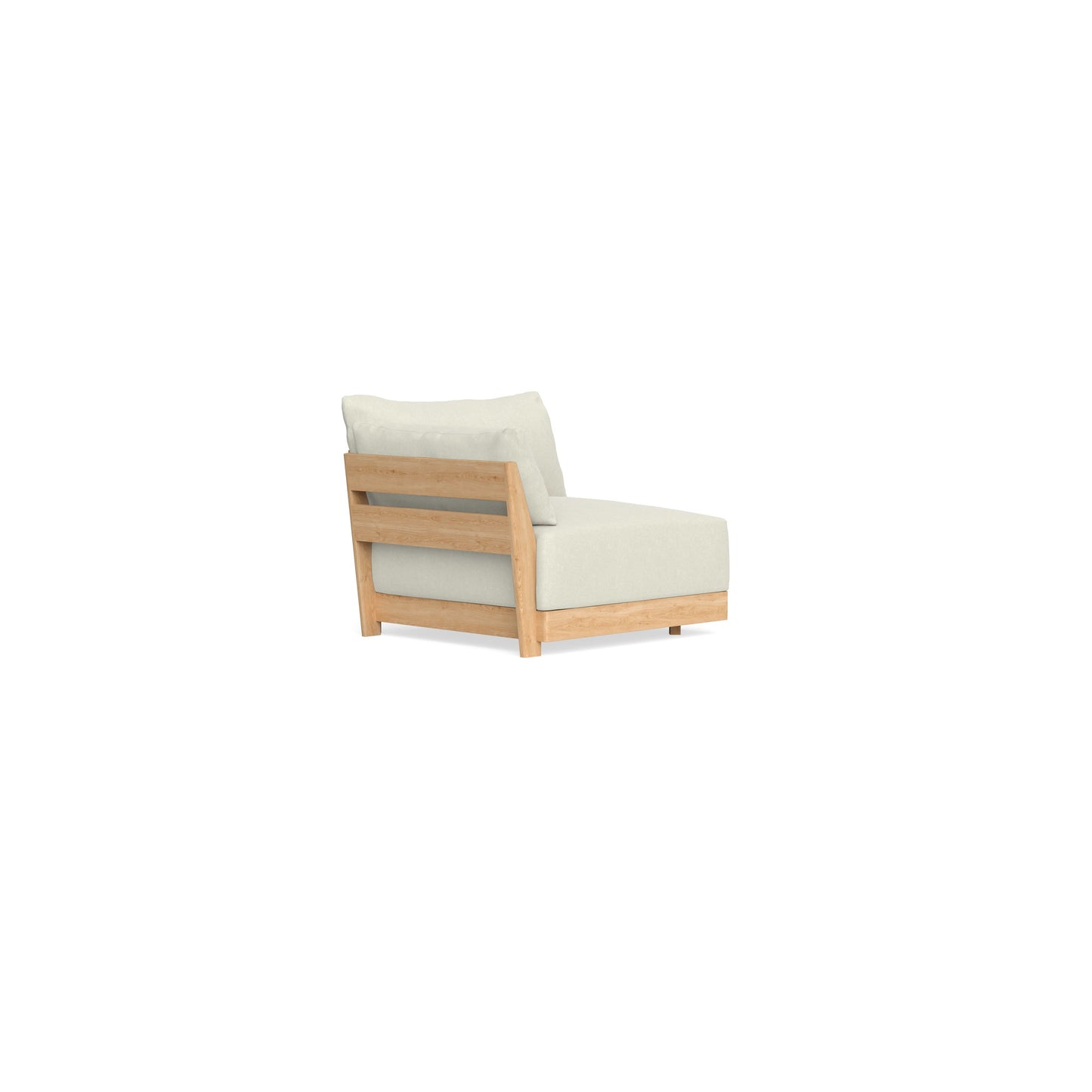 Slipcover Only - Modular Bondi End Chair in Eggshell
