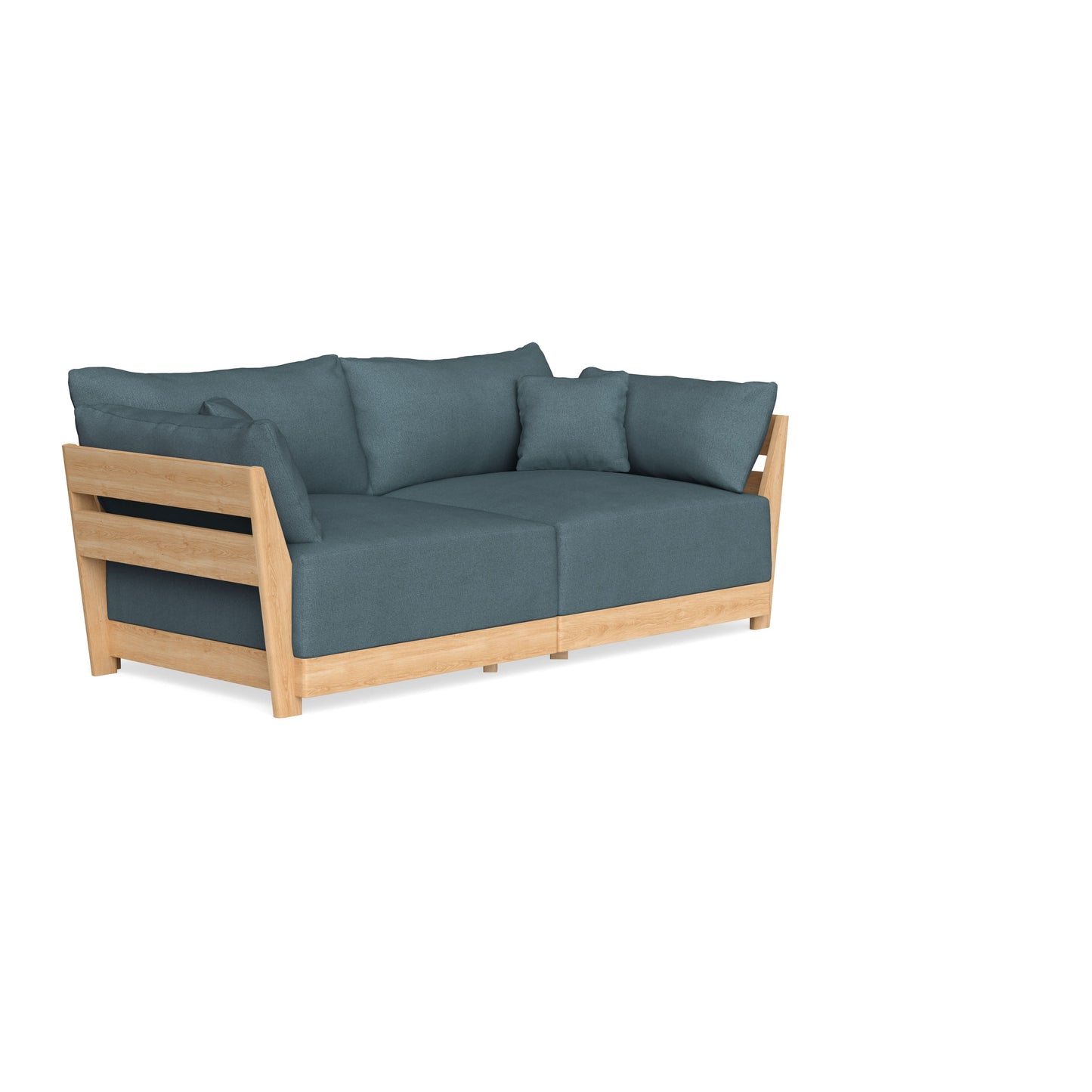Slipcover Only - Modular Bondi 2-Seater Sofa in Slate Blue