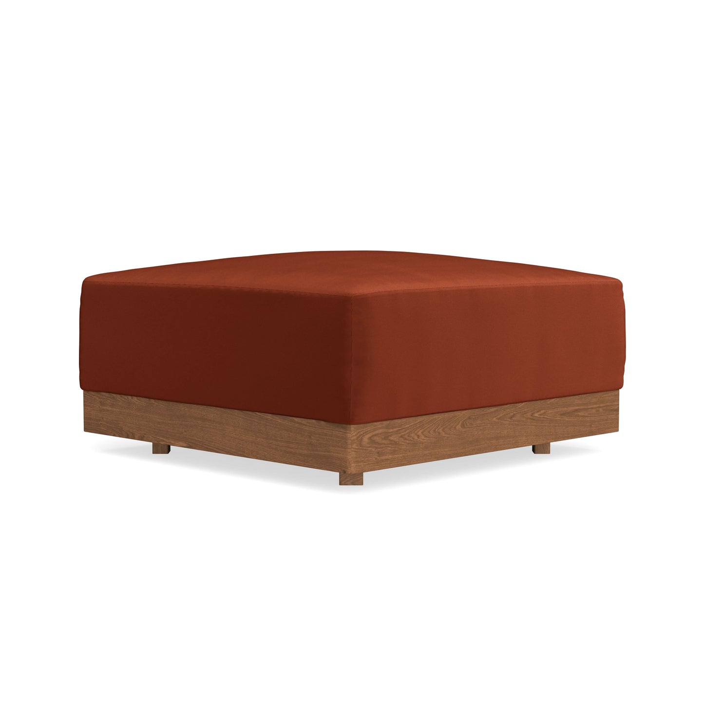 Modular Bondi Espresso Ottoman in Rust | Classic Blend
