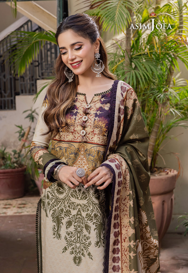 AJRW-12 EMBROIDERED 3 PCS