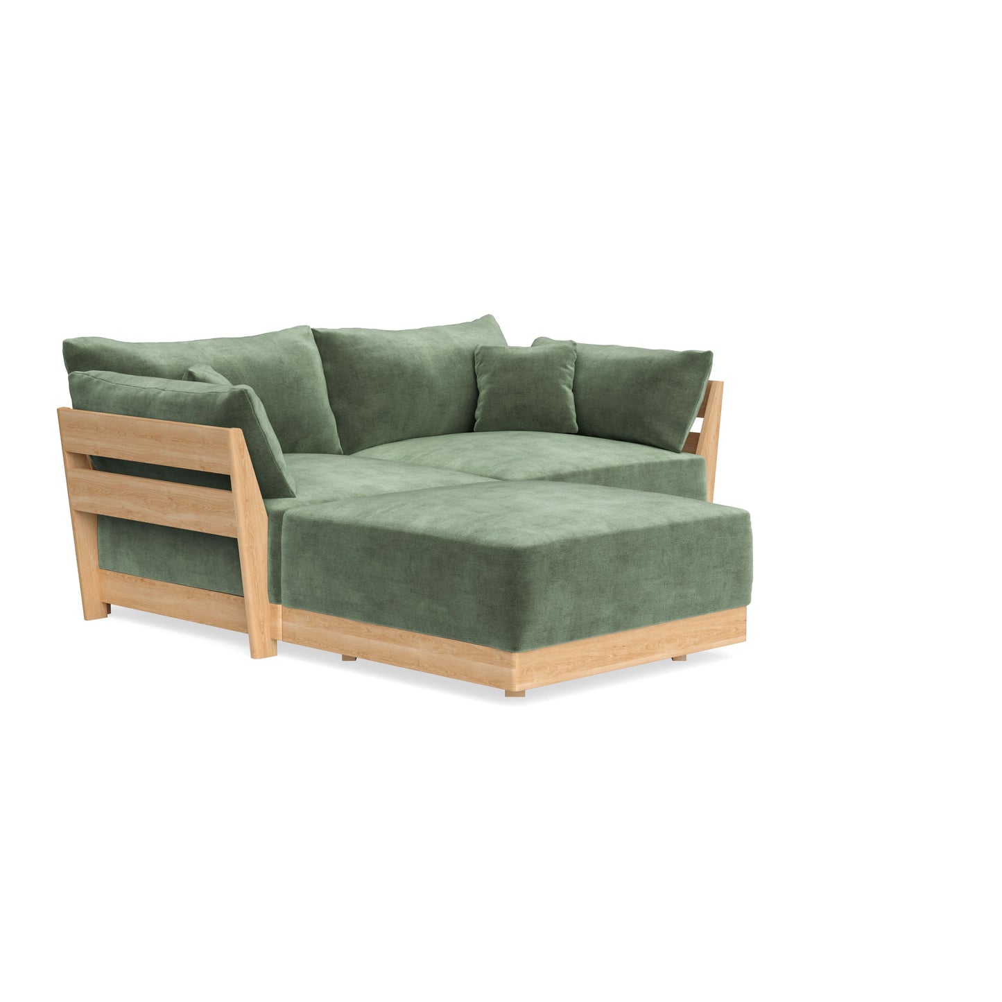 Slipcover Only - Modular Bondi 2-Seater Sectional in Rosemary
