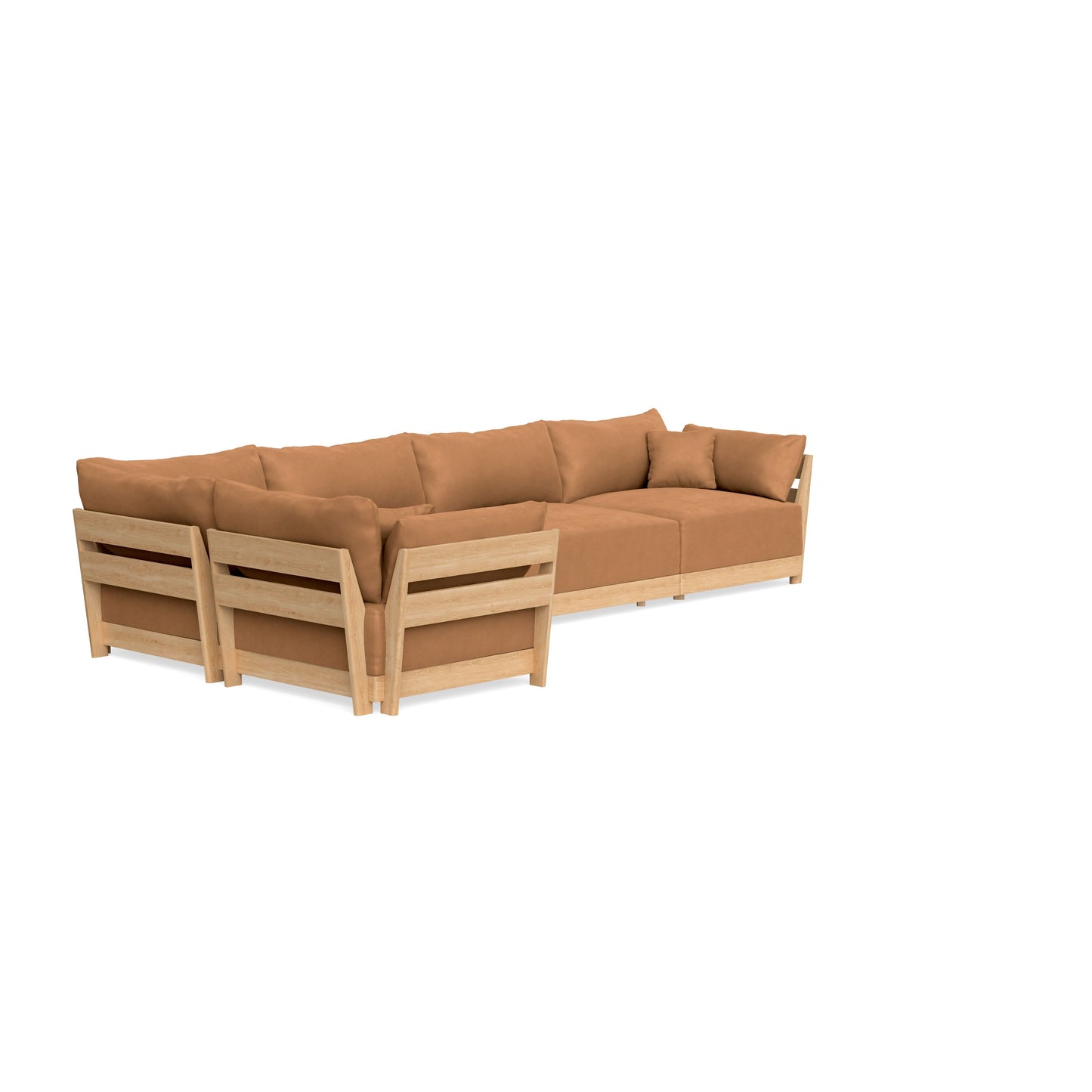 Slipcover Only - Modular Bondi 5-Seater L-Sectional in Cheddar
