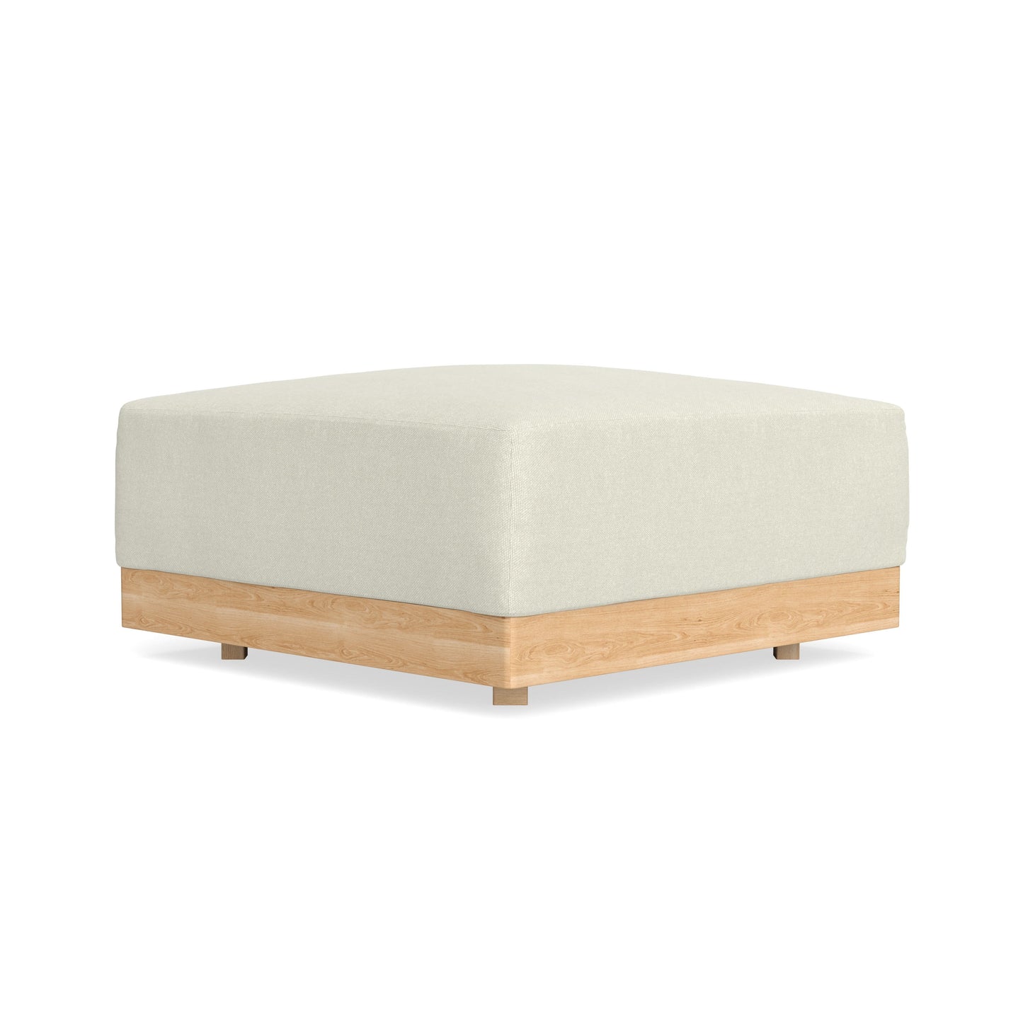Slipcover Only - Modular Bondi Ottoman in Eggshell