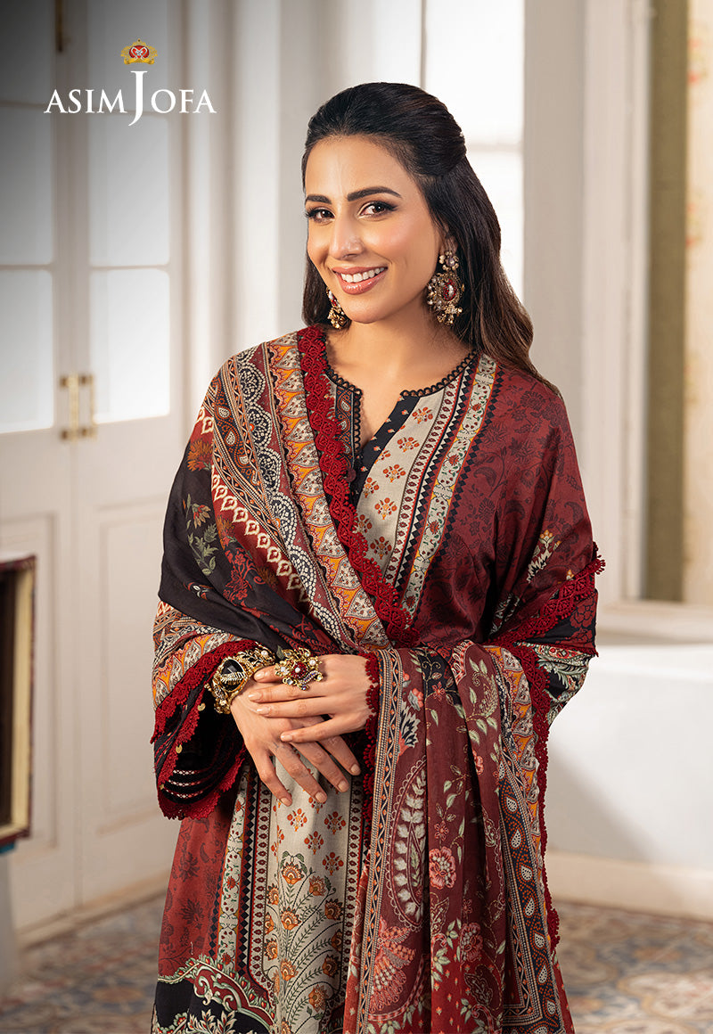 AJARP-26 PRINTED LAWN 3 PCS