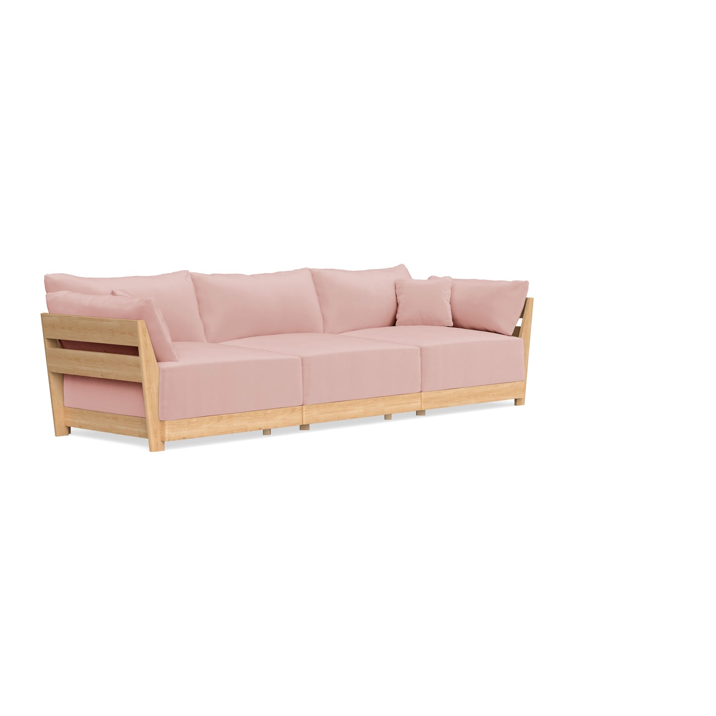 Slipcover Only - Modular Bondi 3-Seater Sofa in Powder Pink