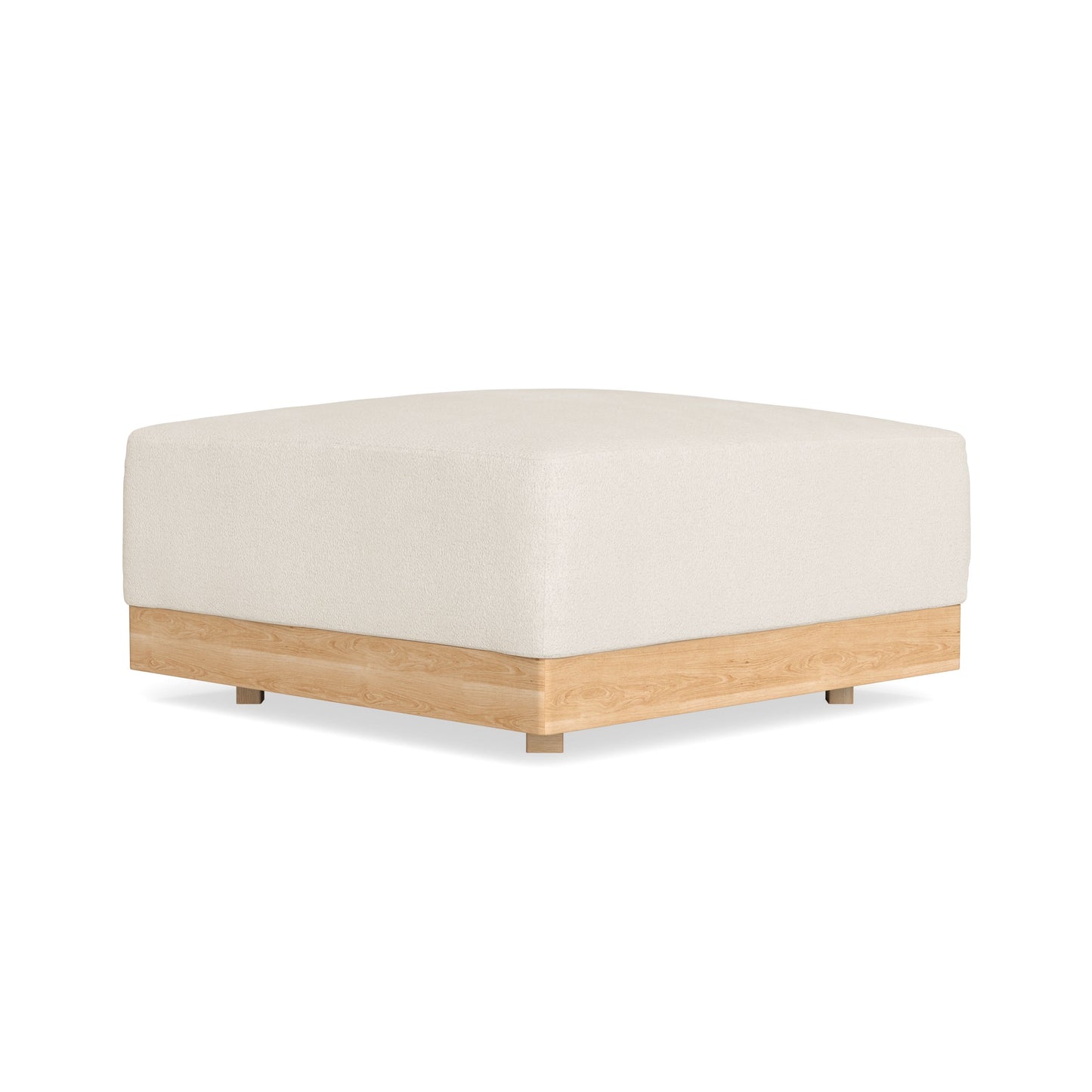 Slipcover Only - Modular Bondi Ottoman in Powder