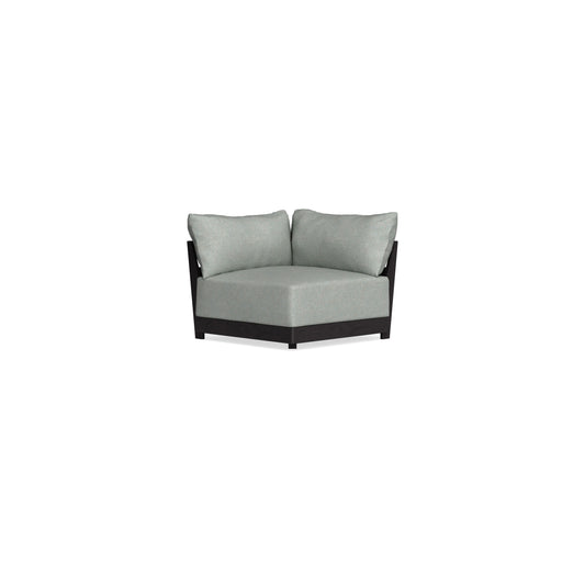 Modular Bondi Black Corner Chair in Spa | Classic Blend