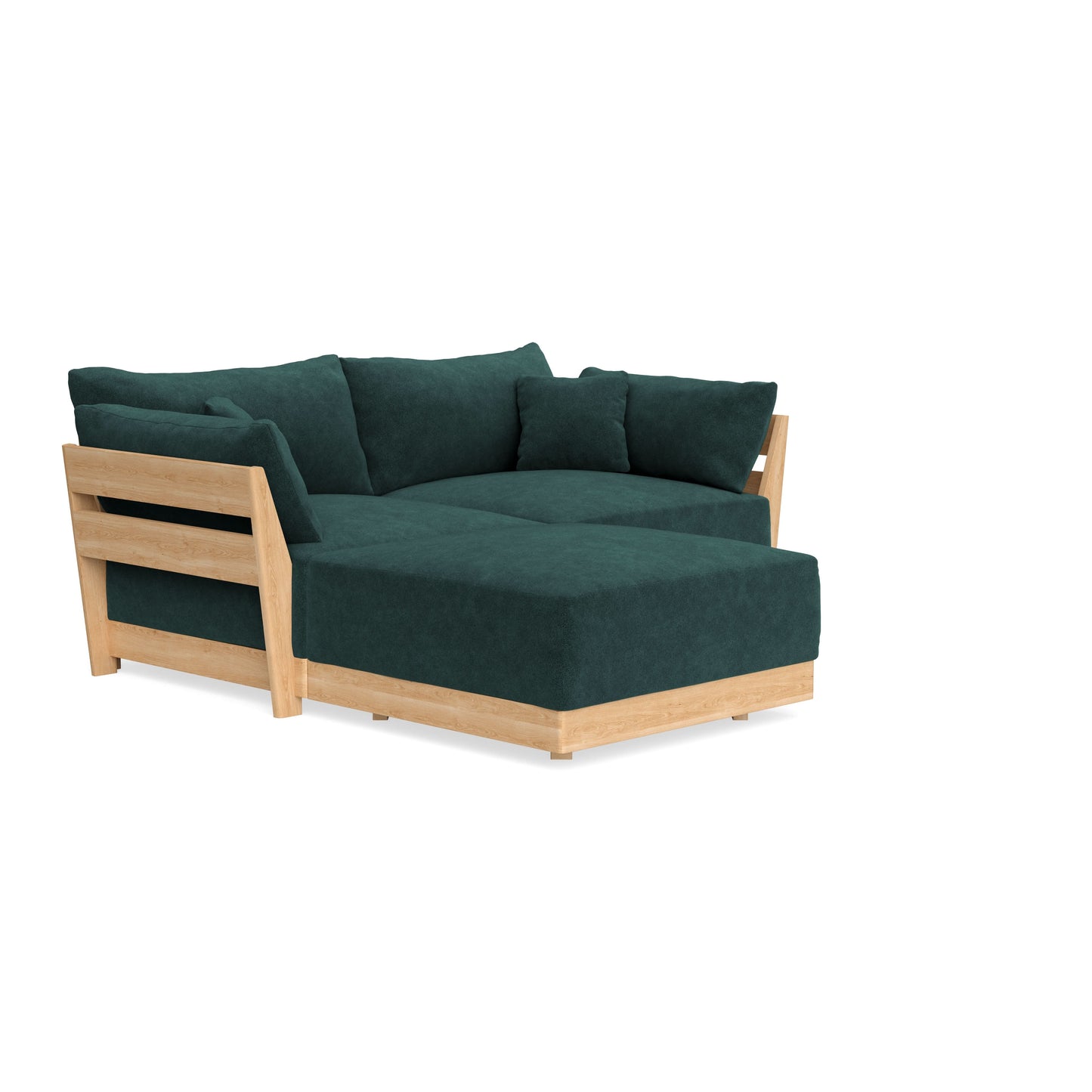 Slipcover Only - Modular Bondi 2-Seater Sectional in Harbor Blue