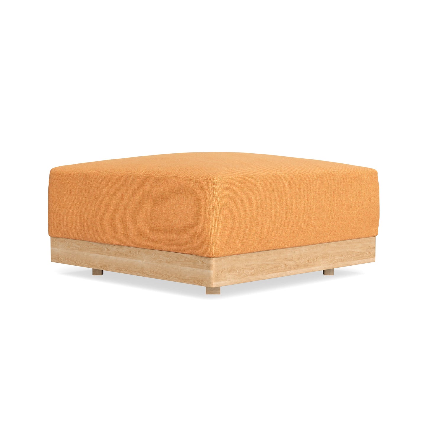 Slipcover Only - Modular Bondi Ottoman in Tangerine