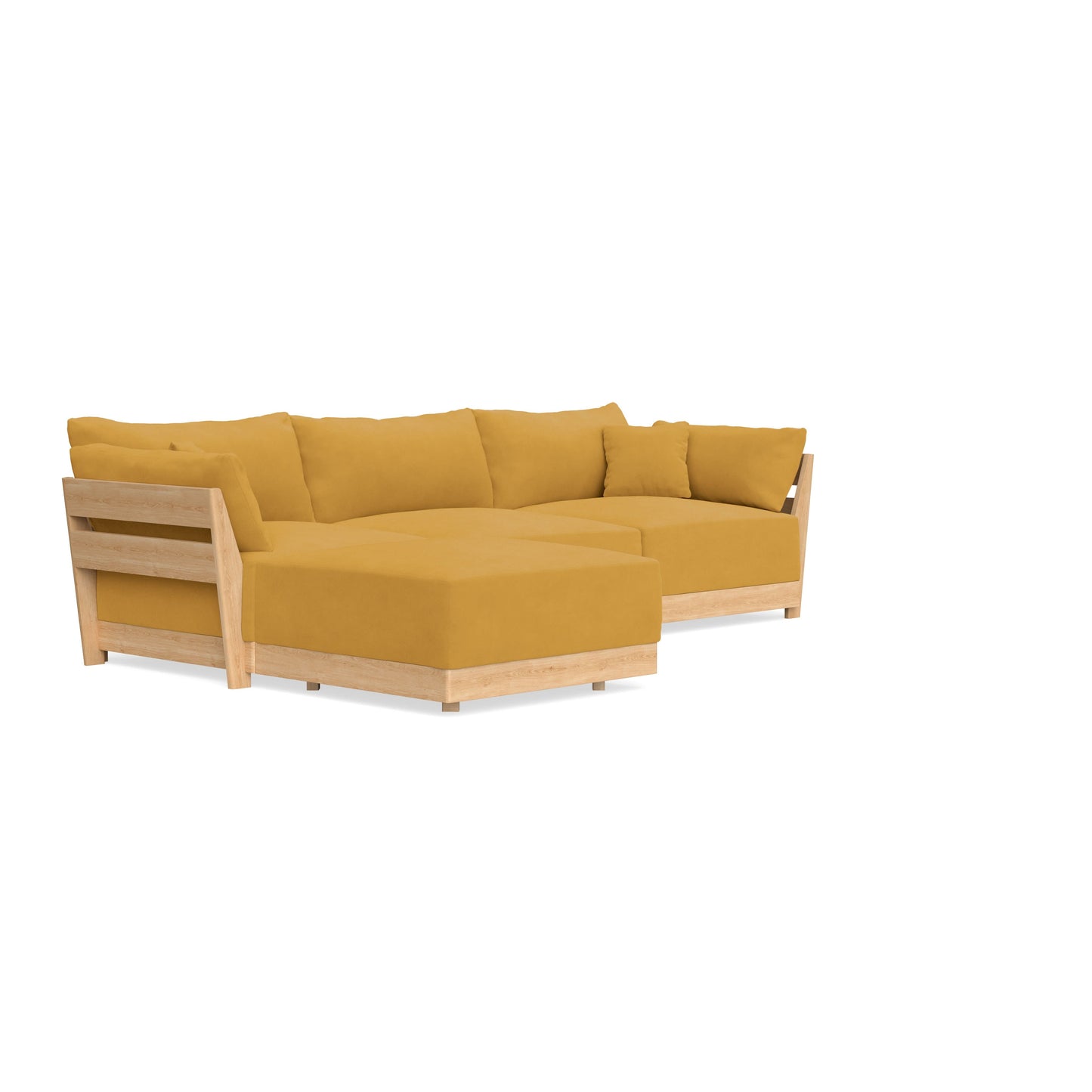 Slipcover Only - Modular Bondi 3-Seater Sectional in Honey