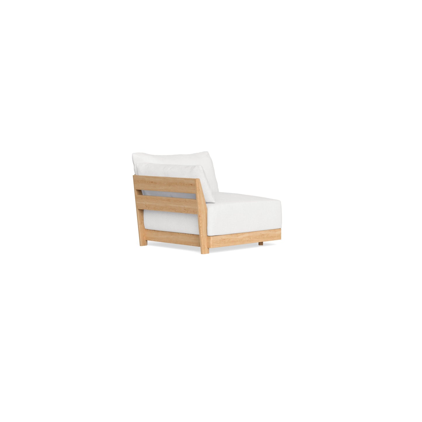 Slipcover Only - Modular Bondi End Chair in Snow