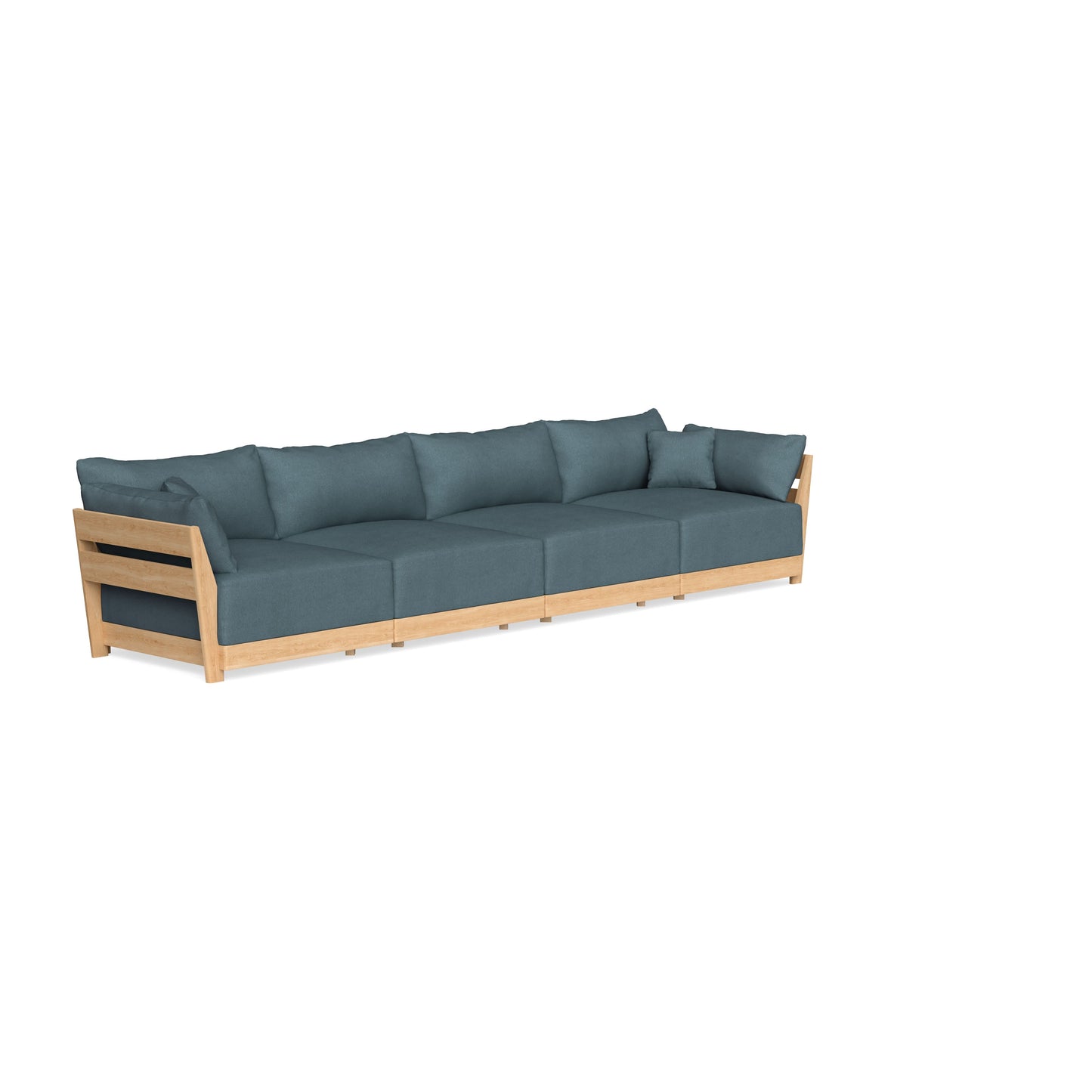 Slipcover Only - Modular Bondi 4-Seater Sofa in Slate Blue