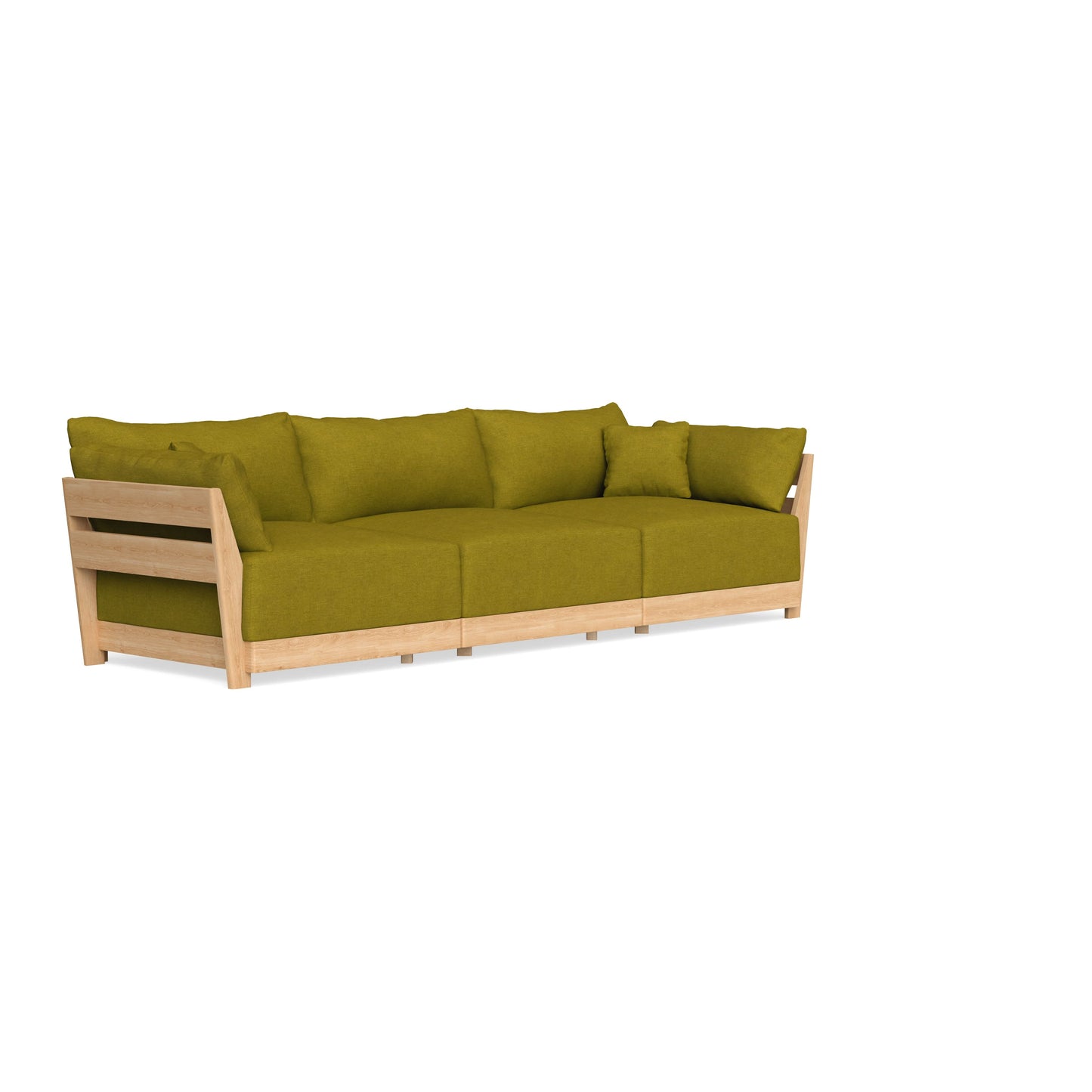 Slipcover Only - Modular Bondi 3-Seater Sofa in Olive Green