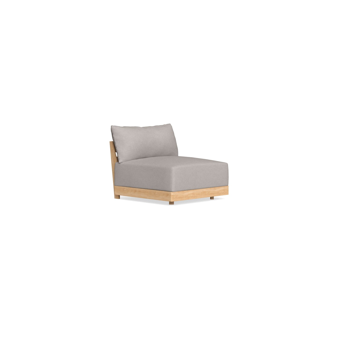 Slipcover Only - Modular Bondi Armless Chair in Cloud