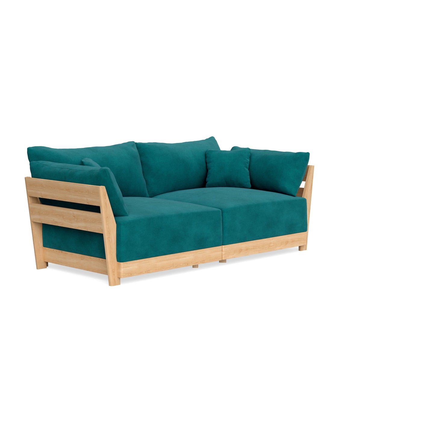 Slipcover Only - Modular Bondi 2-Seater Sofa in Peacock