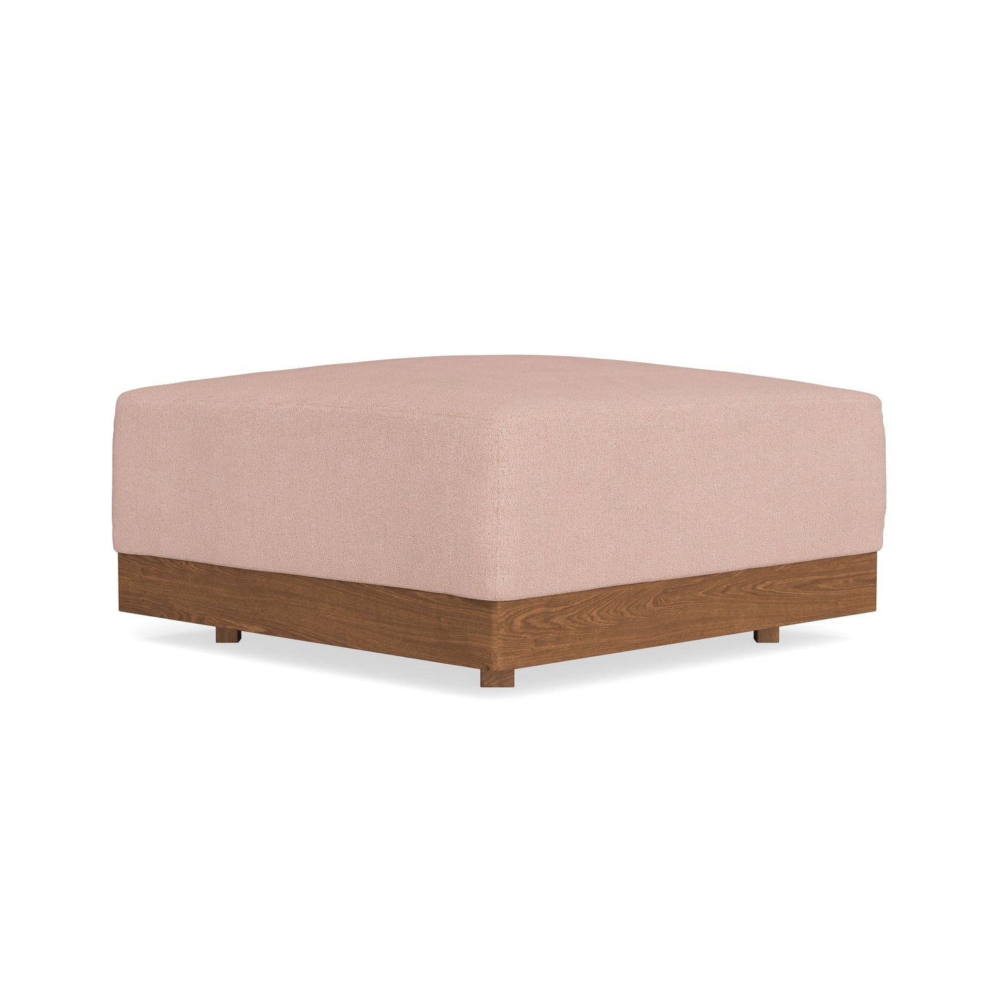 Modular Bondi Espresso Ottoman in Rose Quartz | Classic Blend