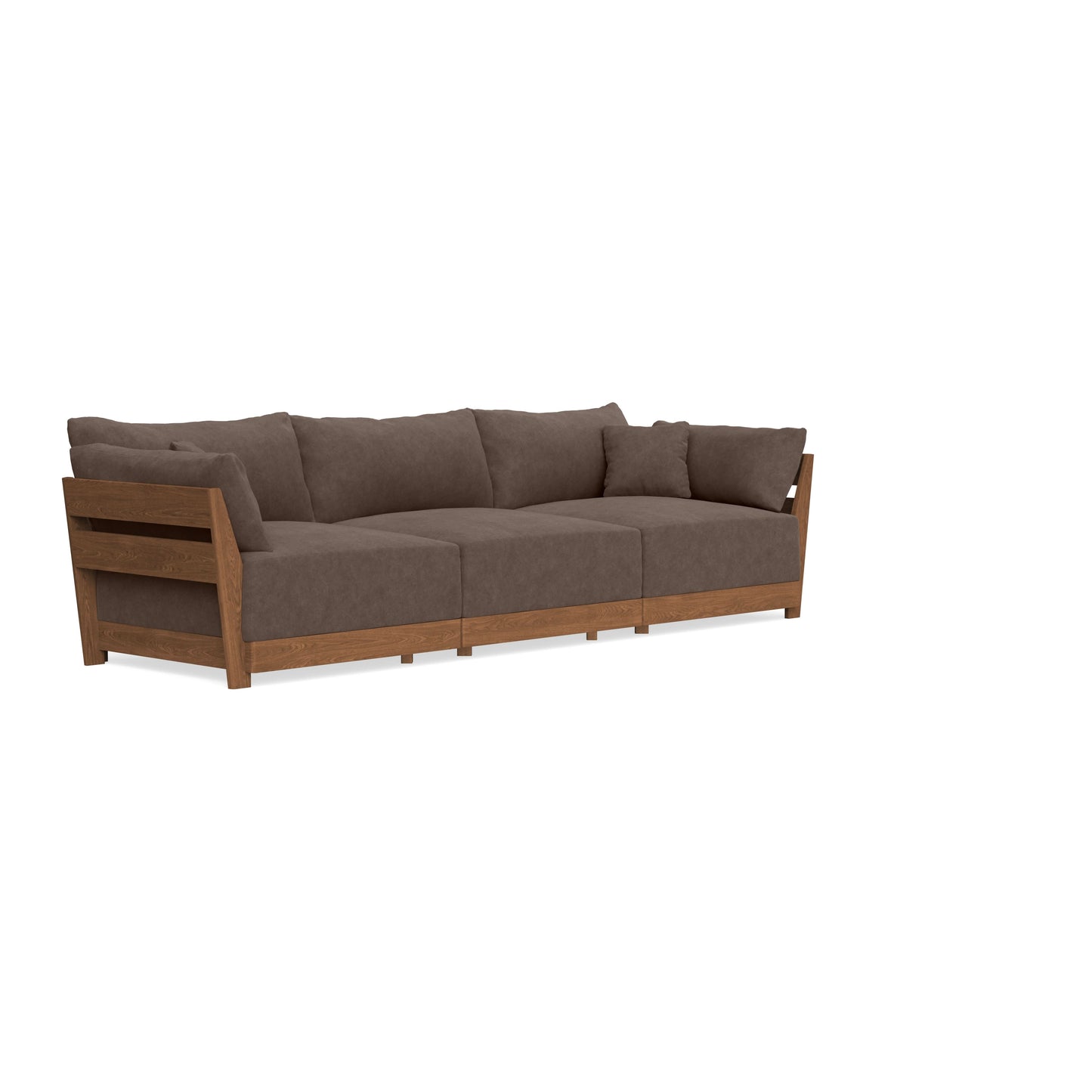 Modular Bondi Espresso 3-Seater Sofa in Chocolate | Classic Blend