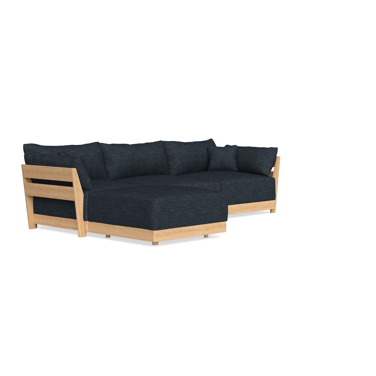 Slipcover Only - Modular Bondi 3-Seater Sectional in Baltic Blue