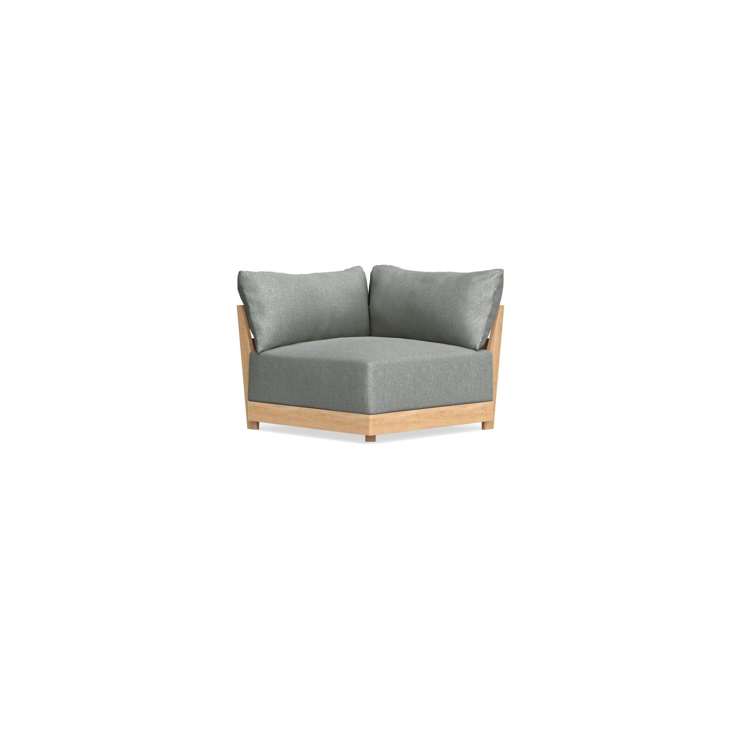 Slipcover Only - Modular Bondi Corner Chair in Storm Gray