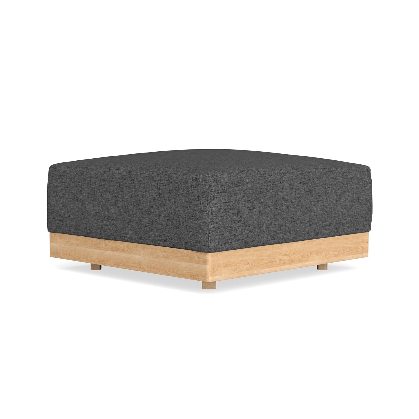 Slipcover Only - Modular Bondi Ottoman in Pebble