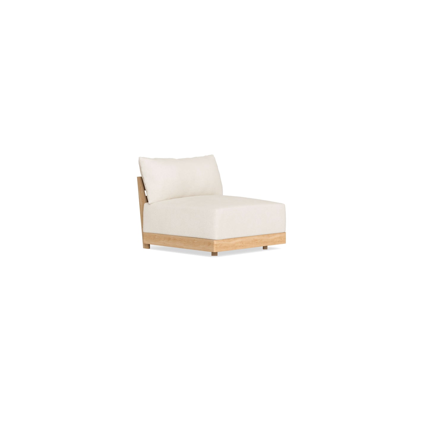 Slipcover Only - Modular Bondi Armless Chair in Powder