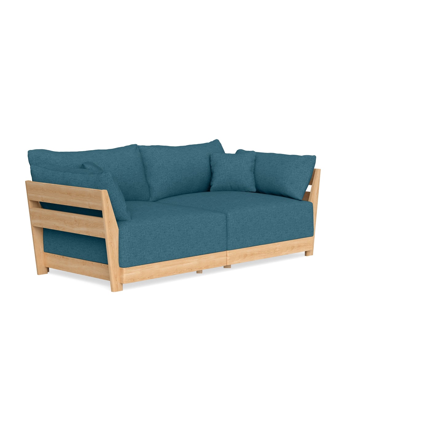 Slipcover Only - Modular Bondi 2-Seater Sofa in Aegean Blue