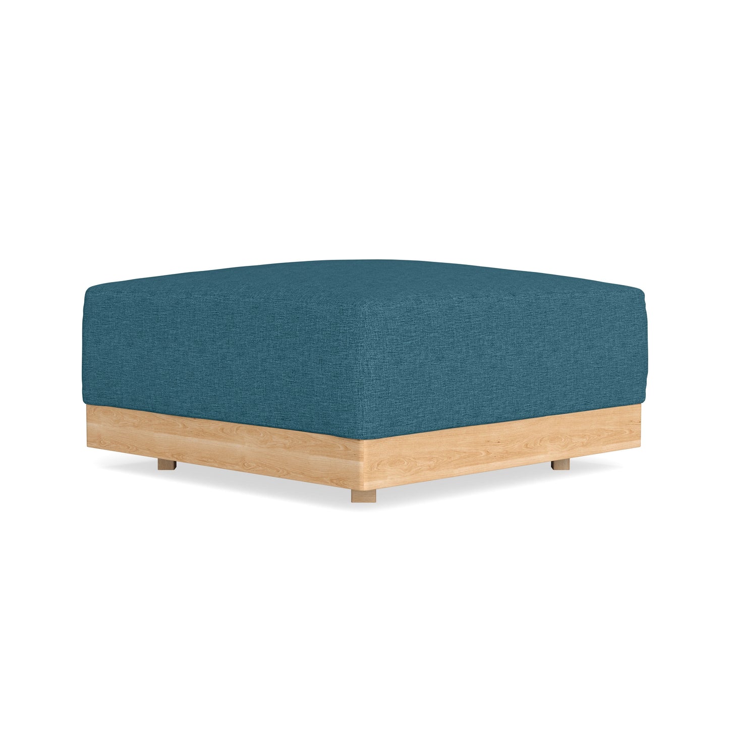 Slipcover Only - Modular Bondi Ottoman in Aegean Blue