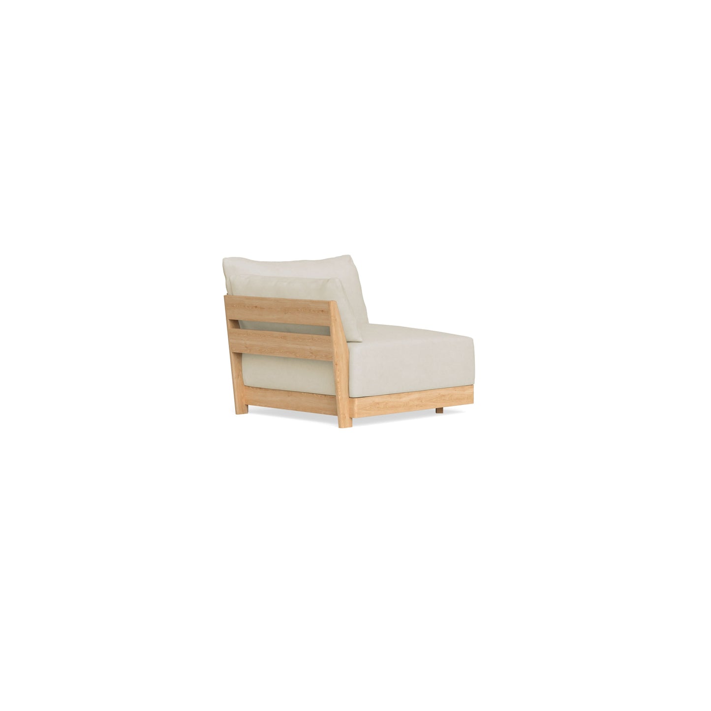 Slipcover Only - Modular Bondi End Chair in Mascarpone
