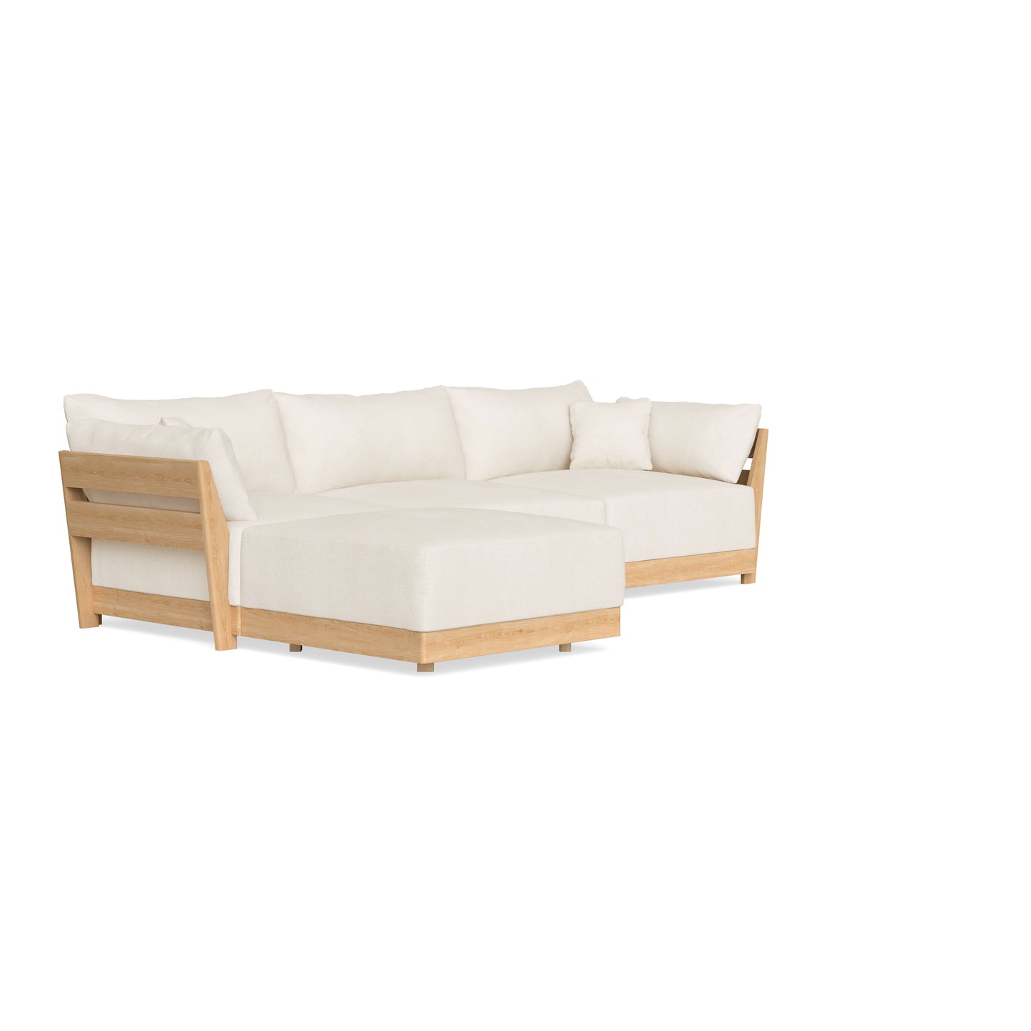 Slipcover Only - Modular Bondi 3-Seater Sectional in Powder
