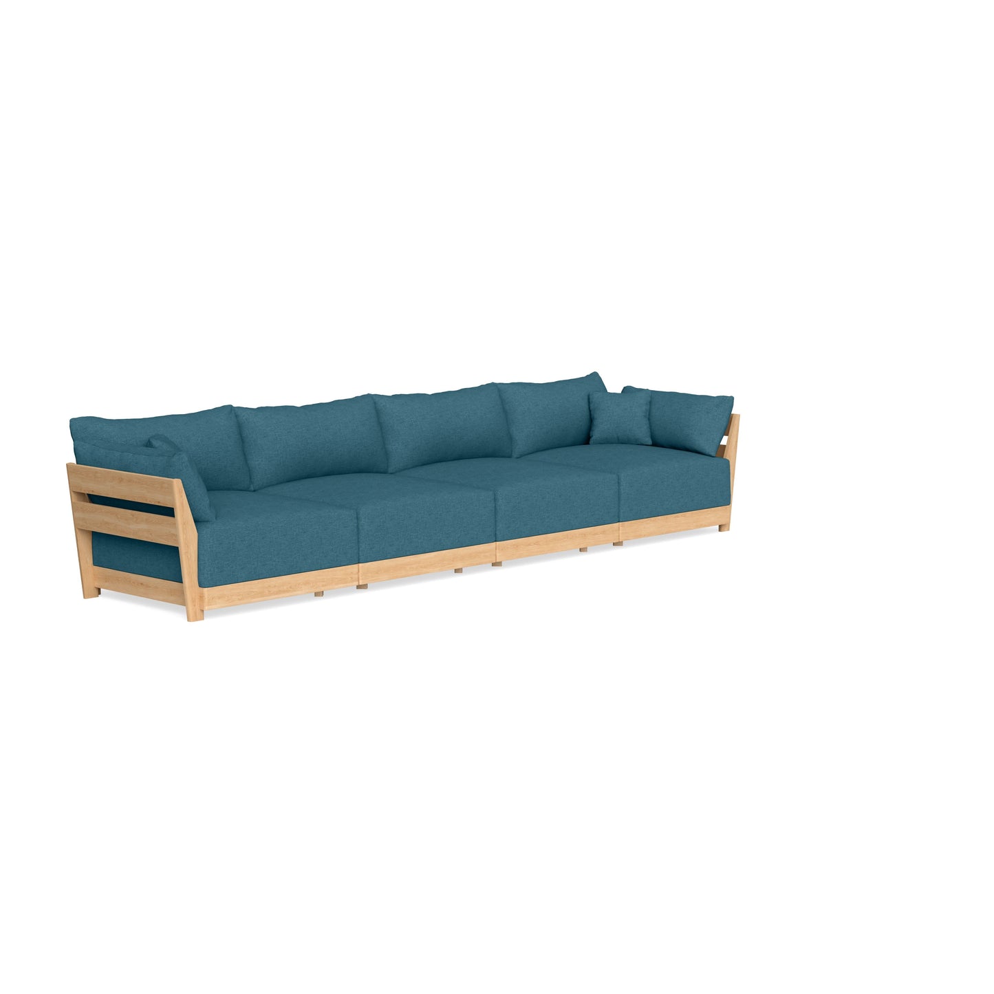 Slipcover Only - Modular Bondi 4-Seater Sofa in Aegean Blue