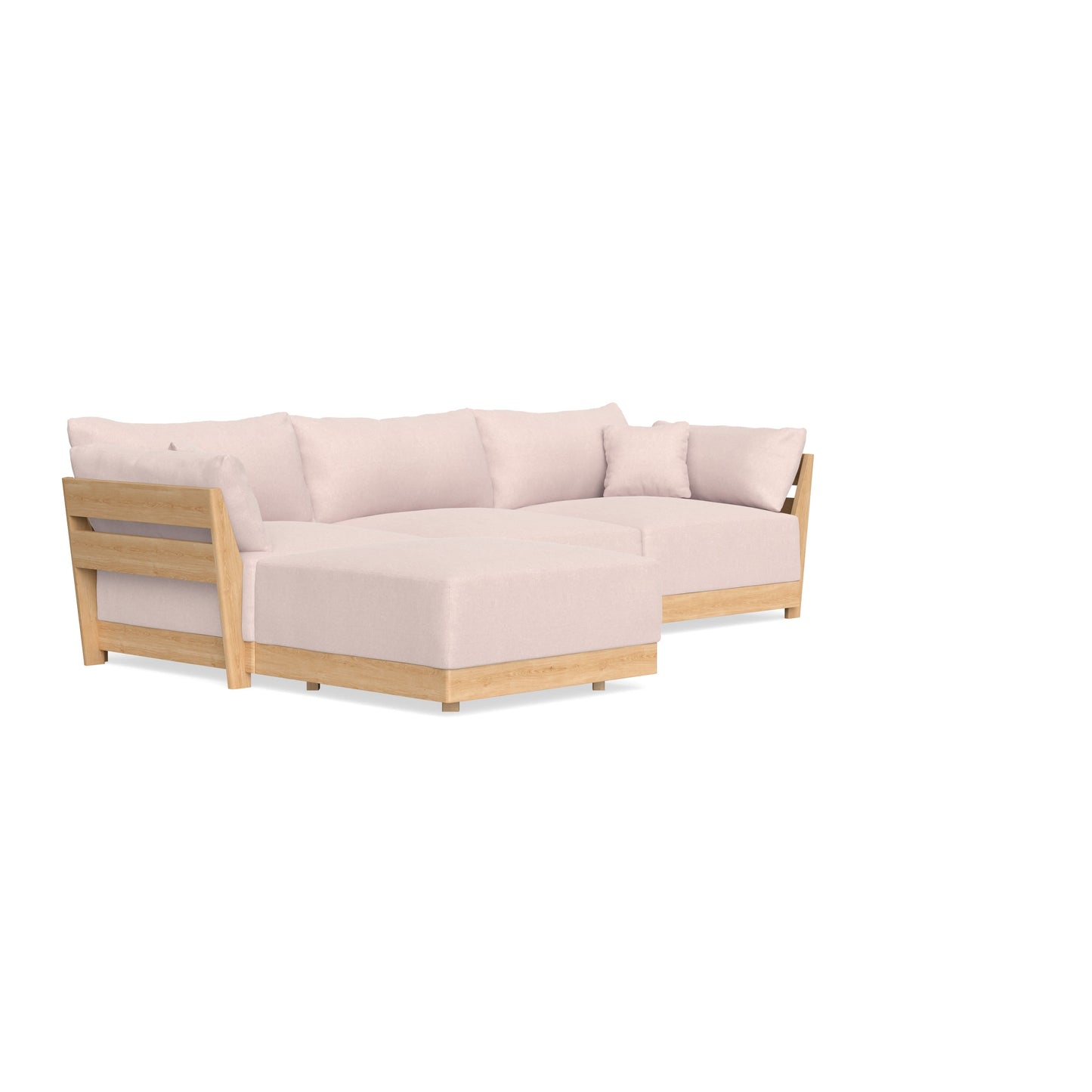 Slipcover Only - Modular Bondi 3-Seater Sectional in Peony