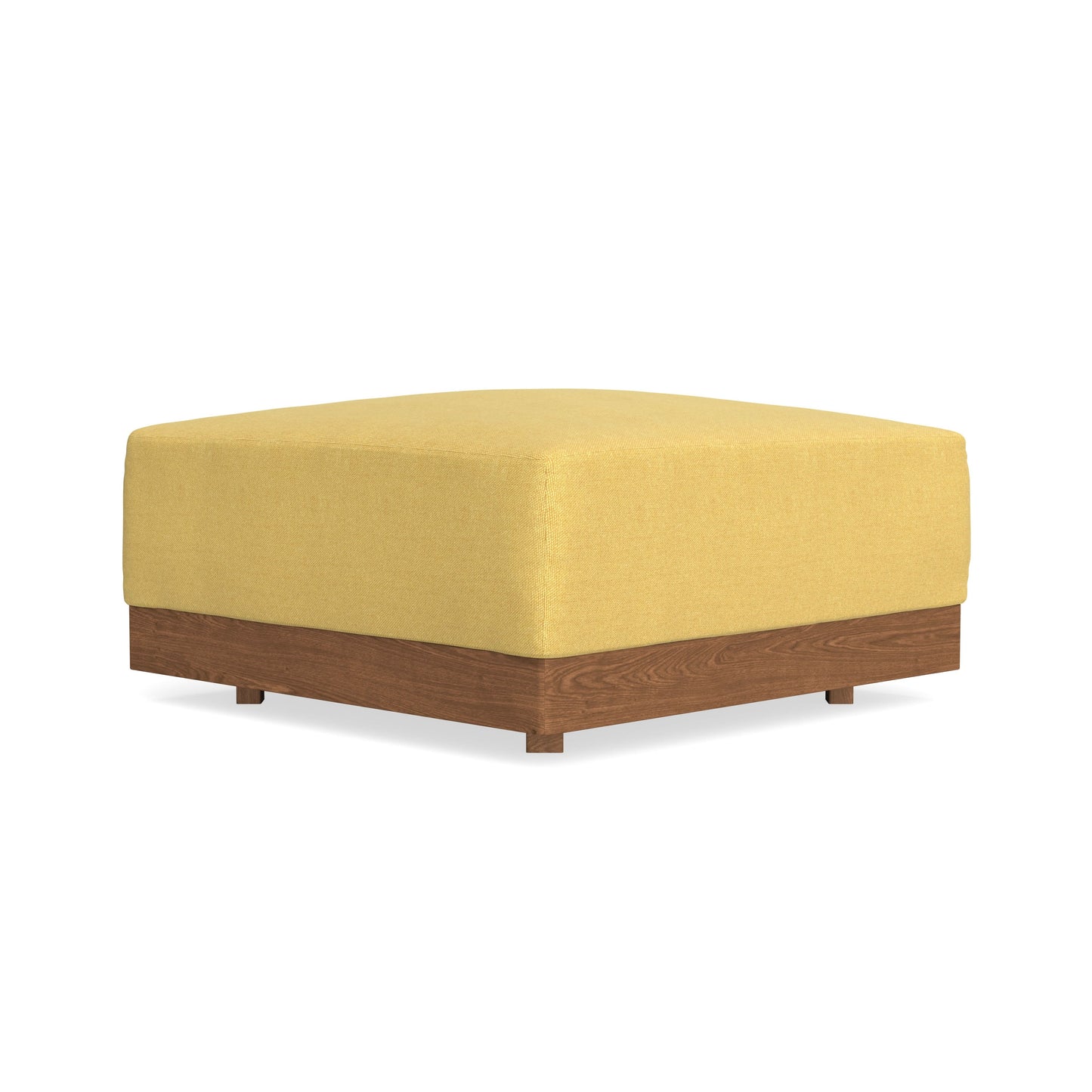 Modular Bondi Espresso Ottoman in Goldenrod | Classic Blend