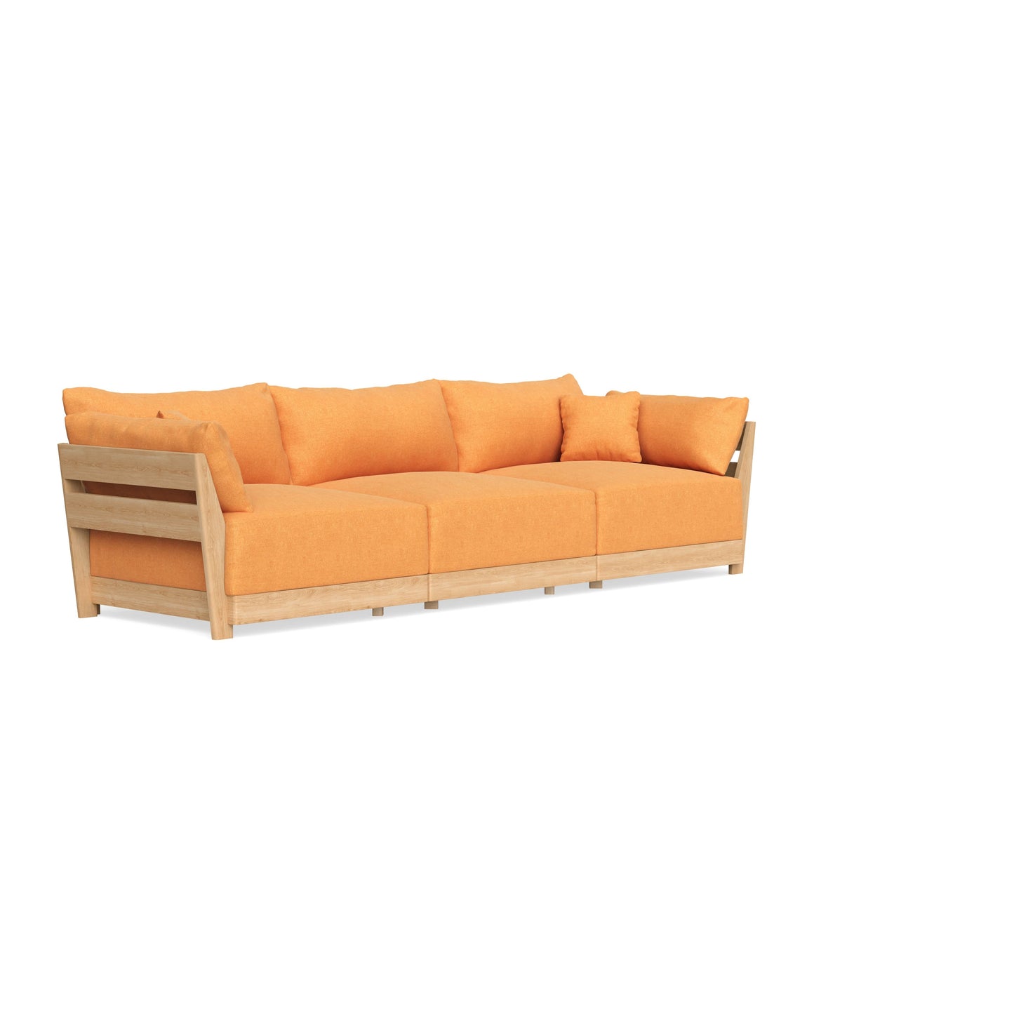 Slipcover Only - Modular Bondi 3-Seater Sofa in Tangerine