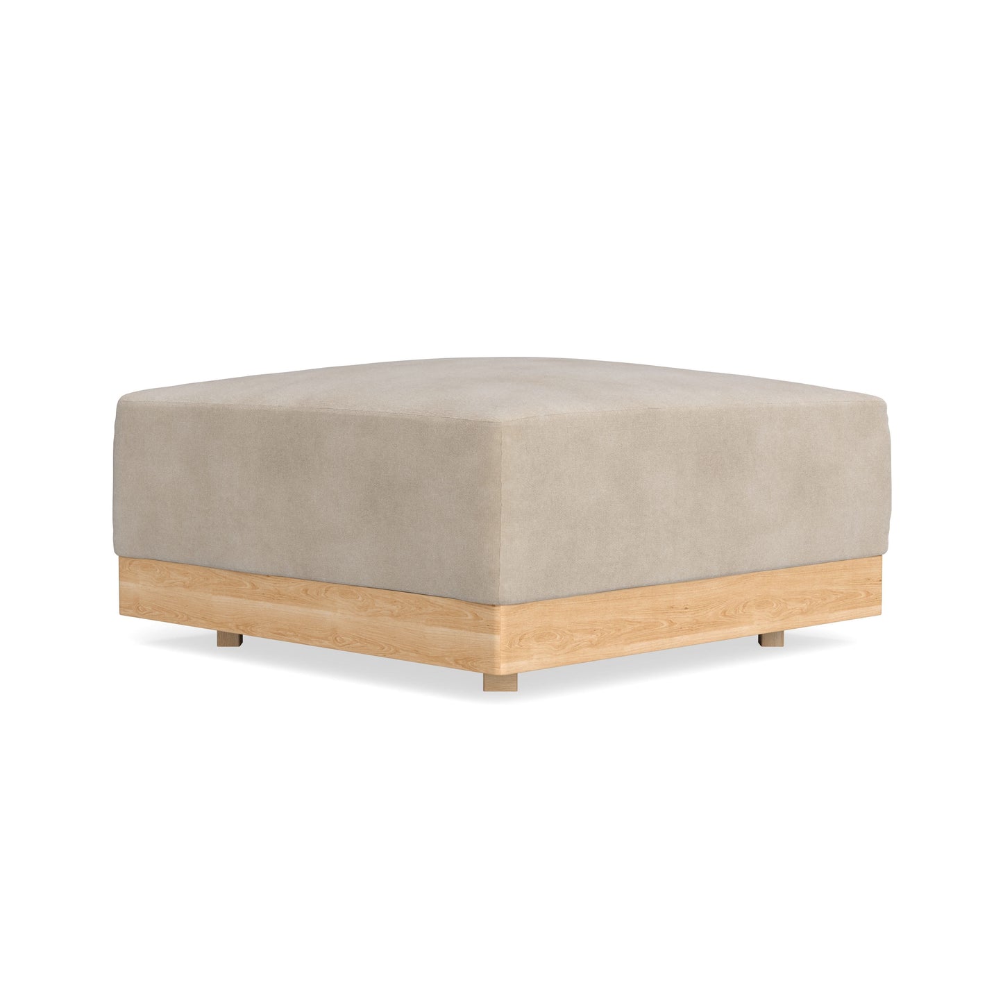 Slipcover Only - Modular Bondi Ottoman in Oyster