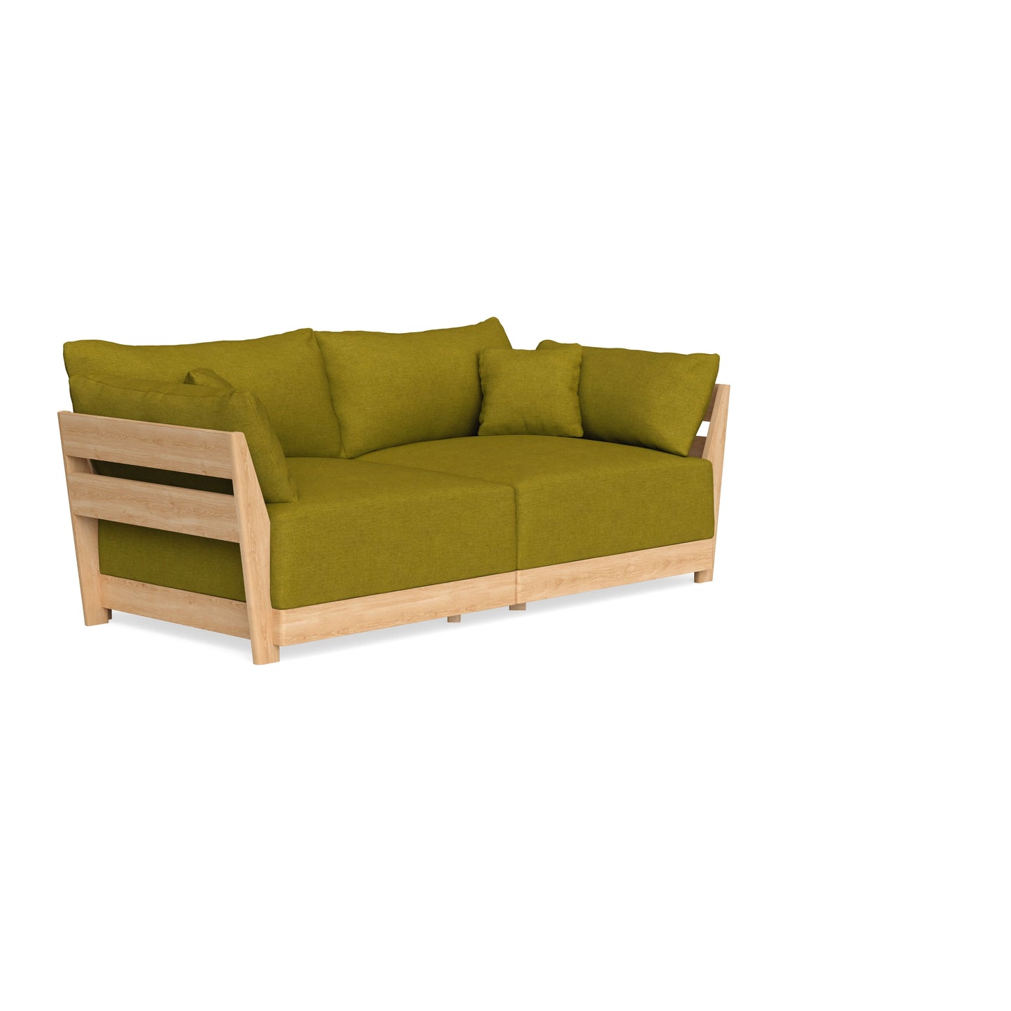 Slipcover Only - Modular Bondi 2-Seater Sofa in Olive Green