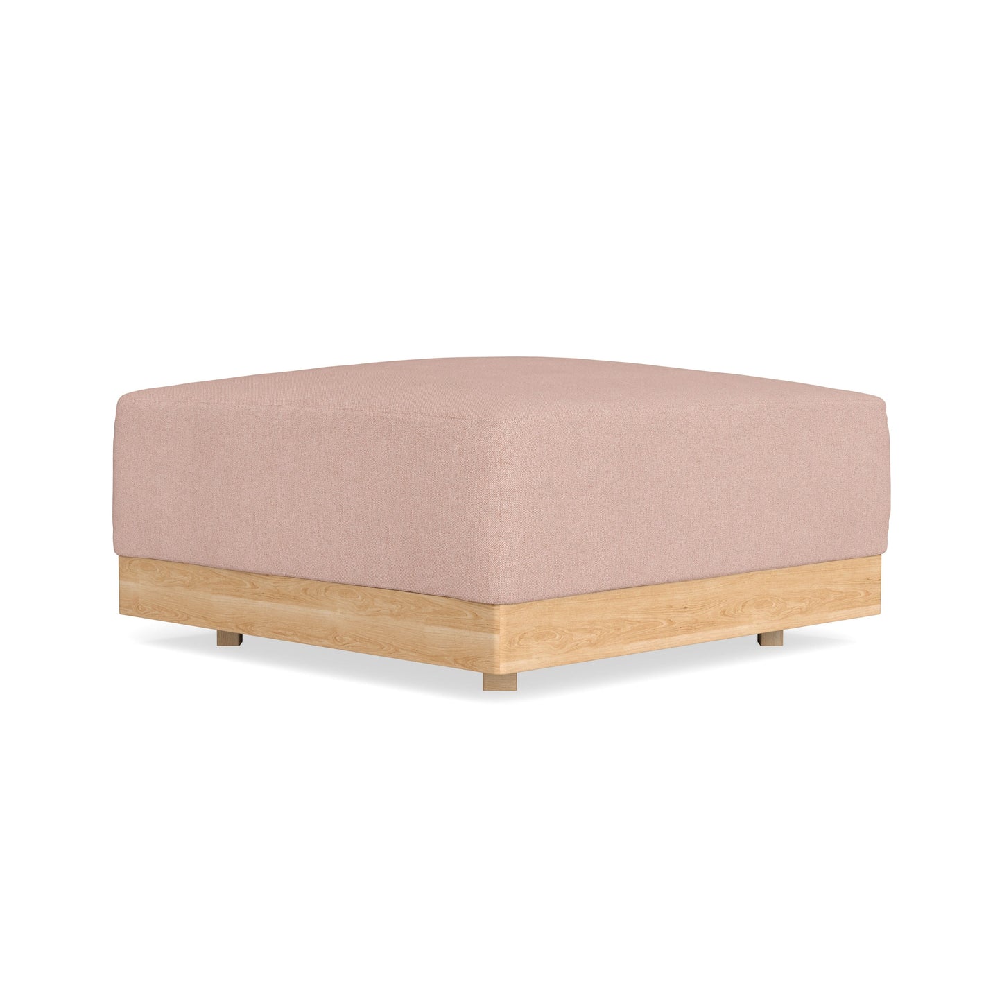 Slipcover Only - Modular Bondi Ottoman in Rose Quartz