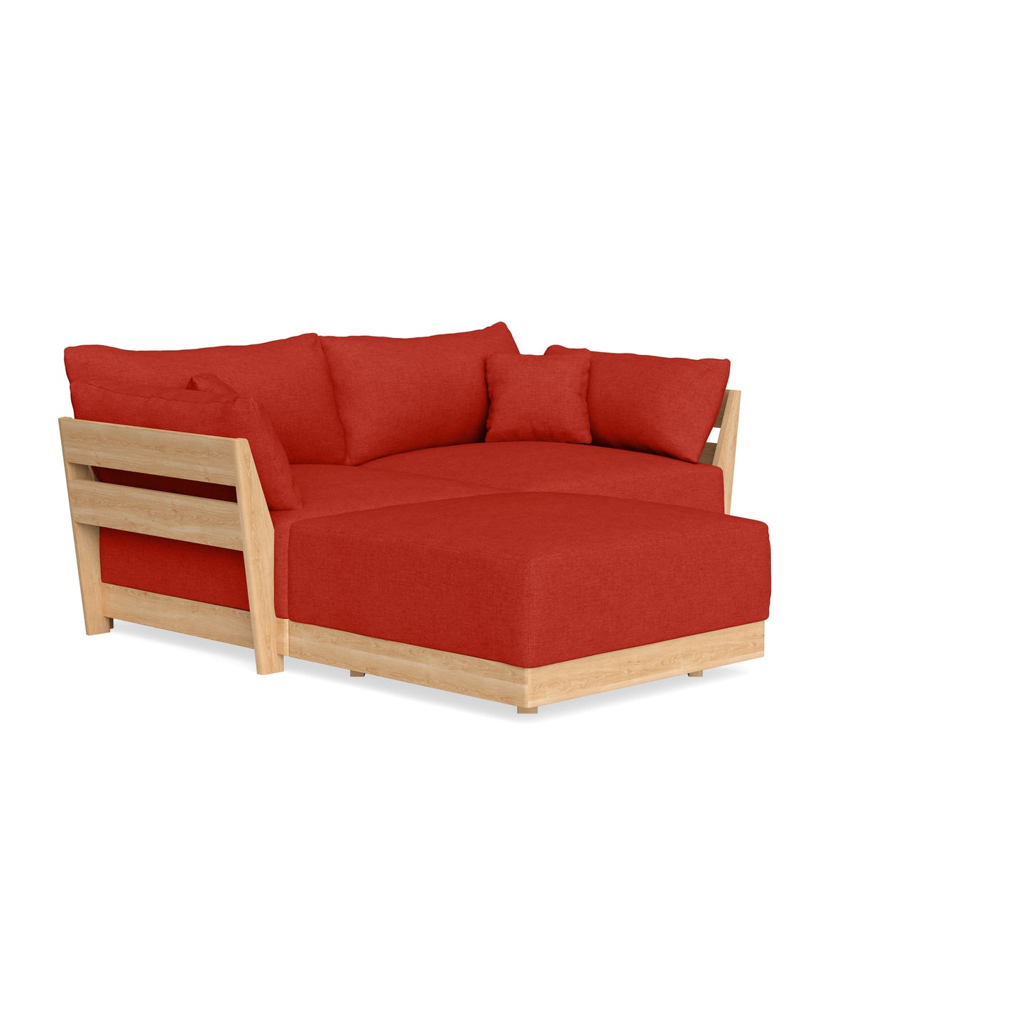 Slipcover Only - Modular Bondi 2-Seater Sectional in Cayenne