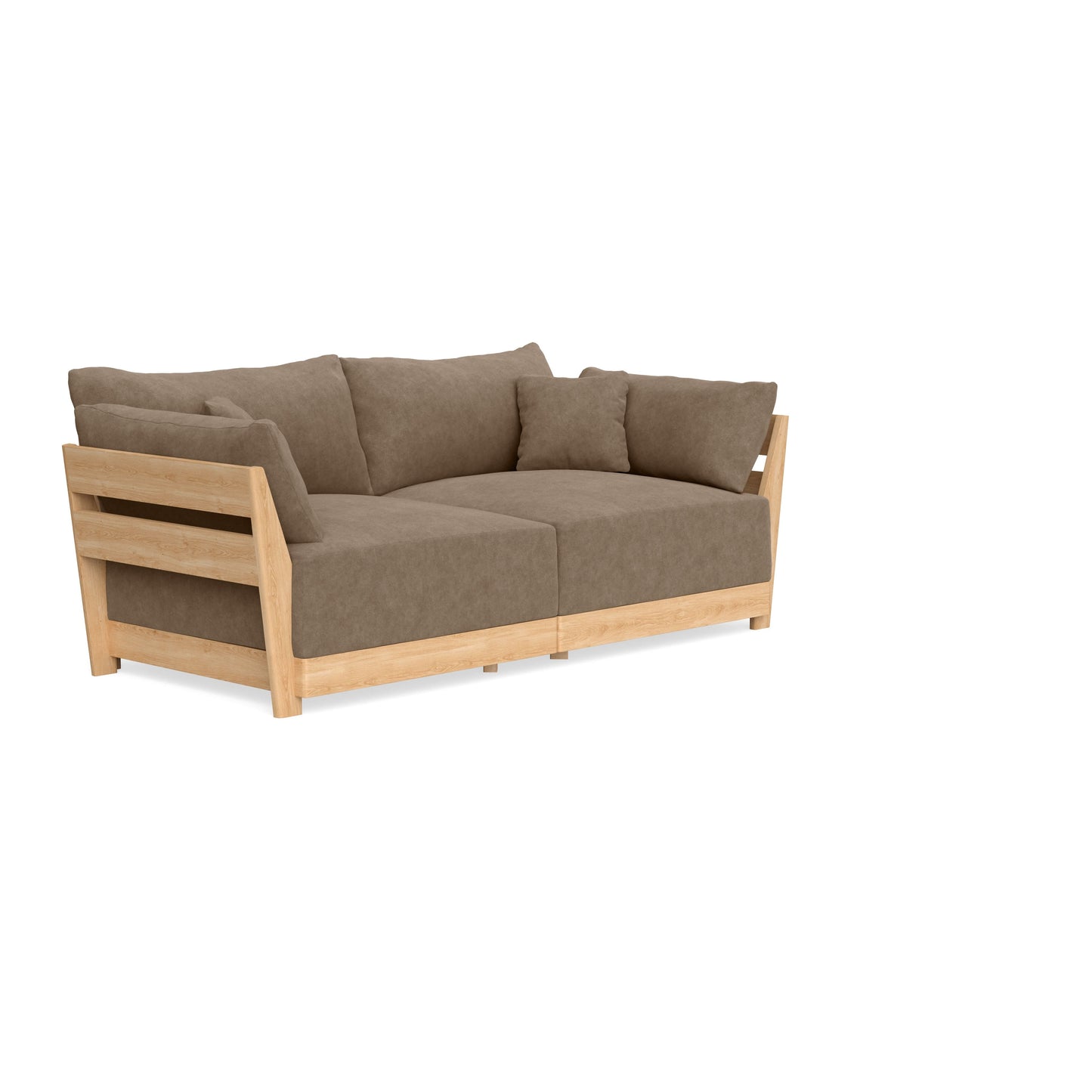 Slipcover Only - Modular Bondi 2-Seater Sofa in Coffee