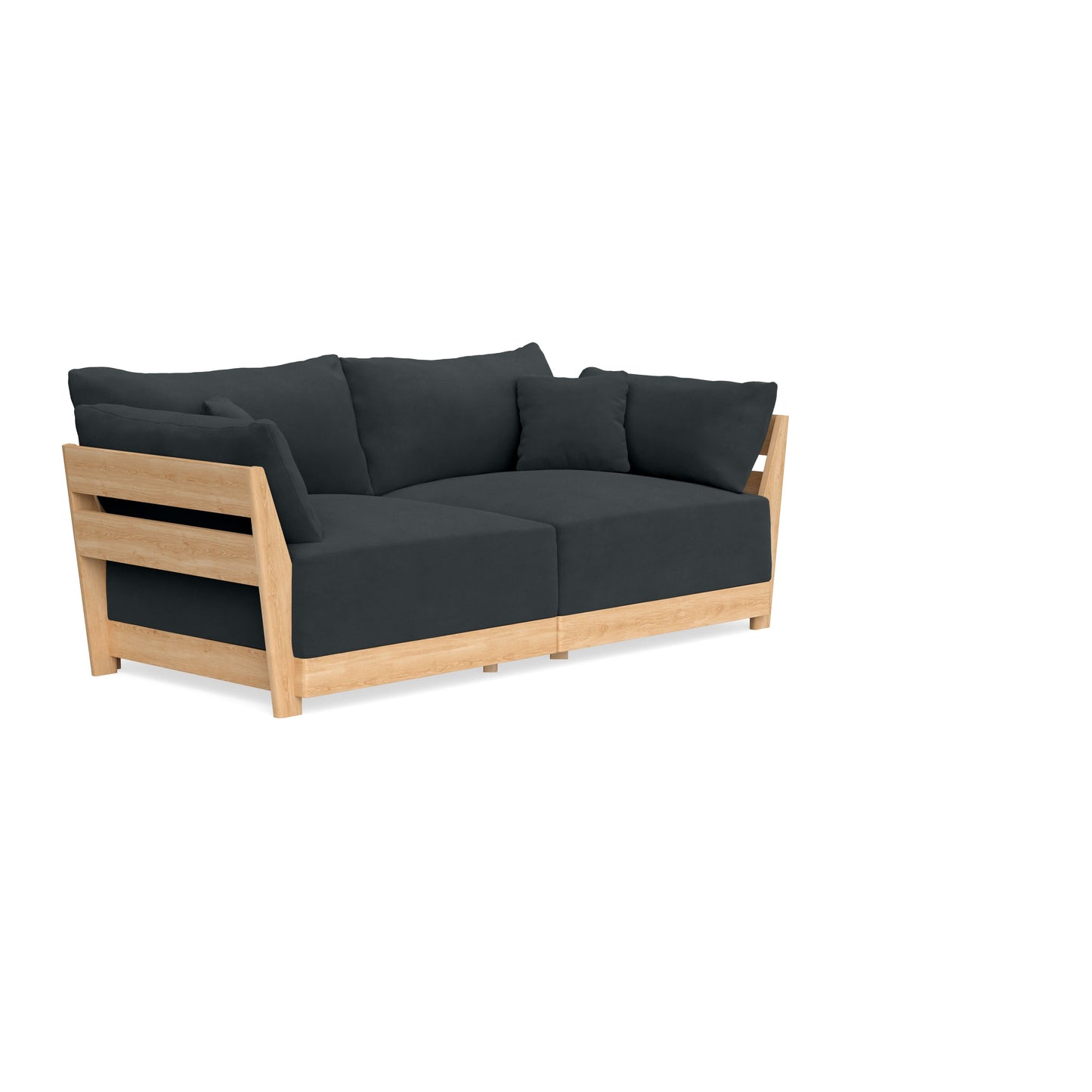 Slipcover Only - Modular Bondi 2-Seater Sofa in Obsidian