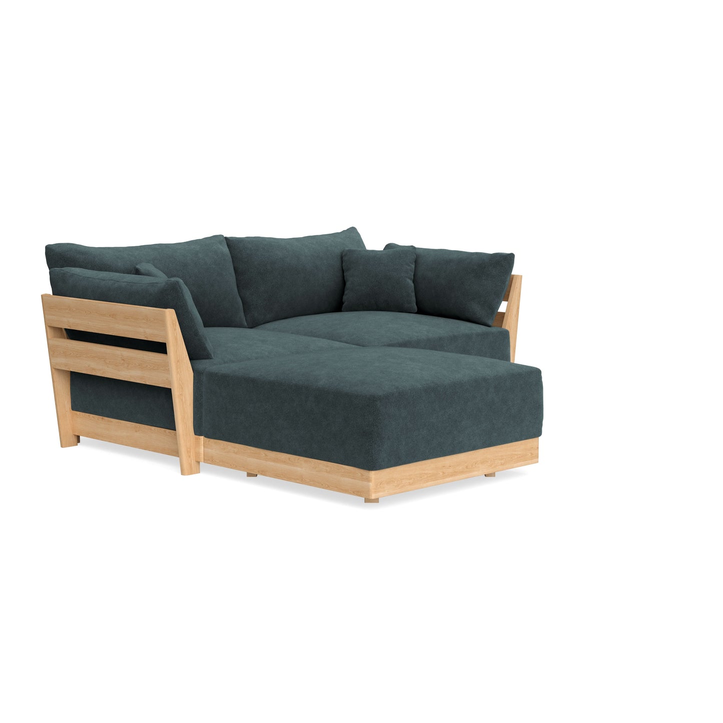Slipcover Only - Modular Bondi 2-Seater Sectional in Nightfall